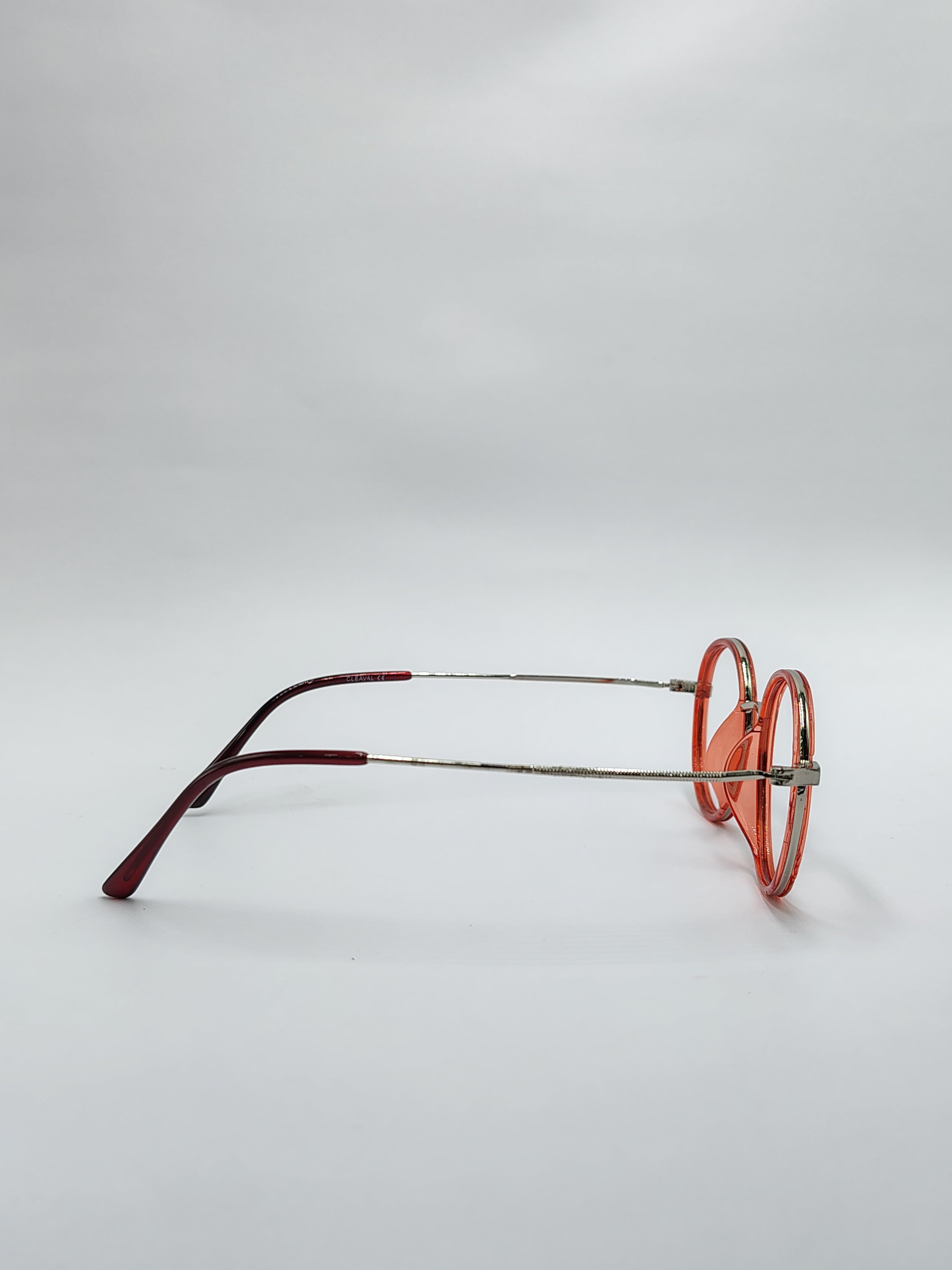 Eyeket Cleaval Orange Metal Frame
