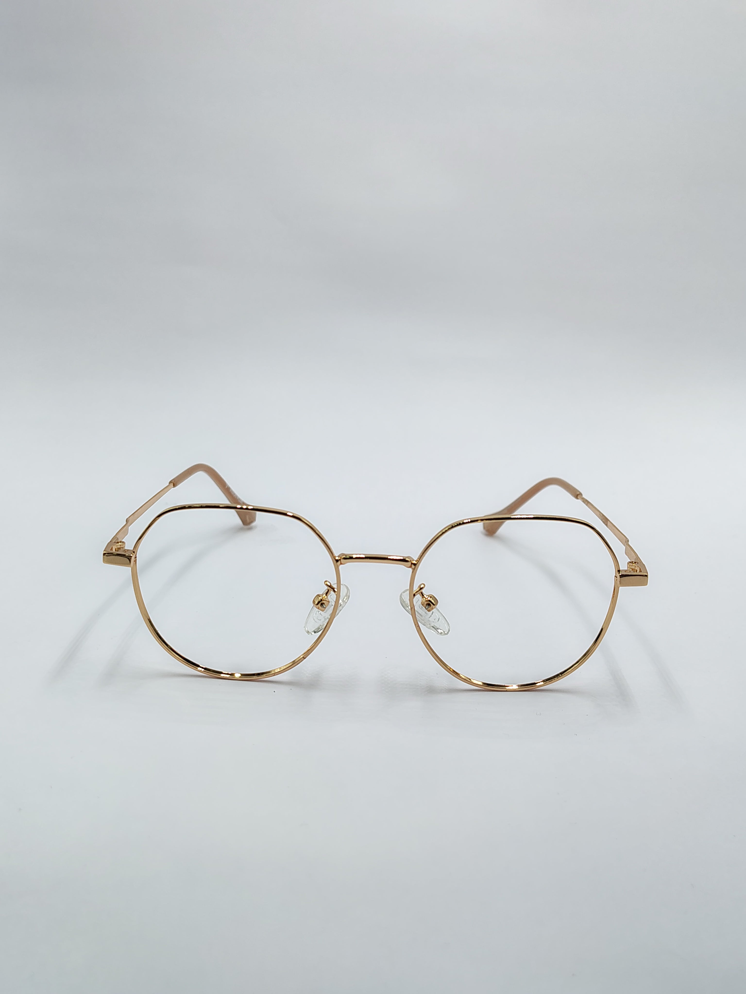 Eyeket Vision Plus Shiny Gold Metal Frame