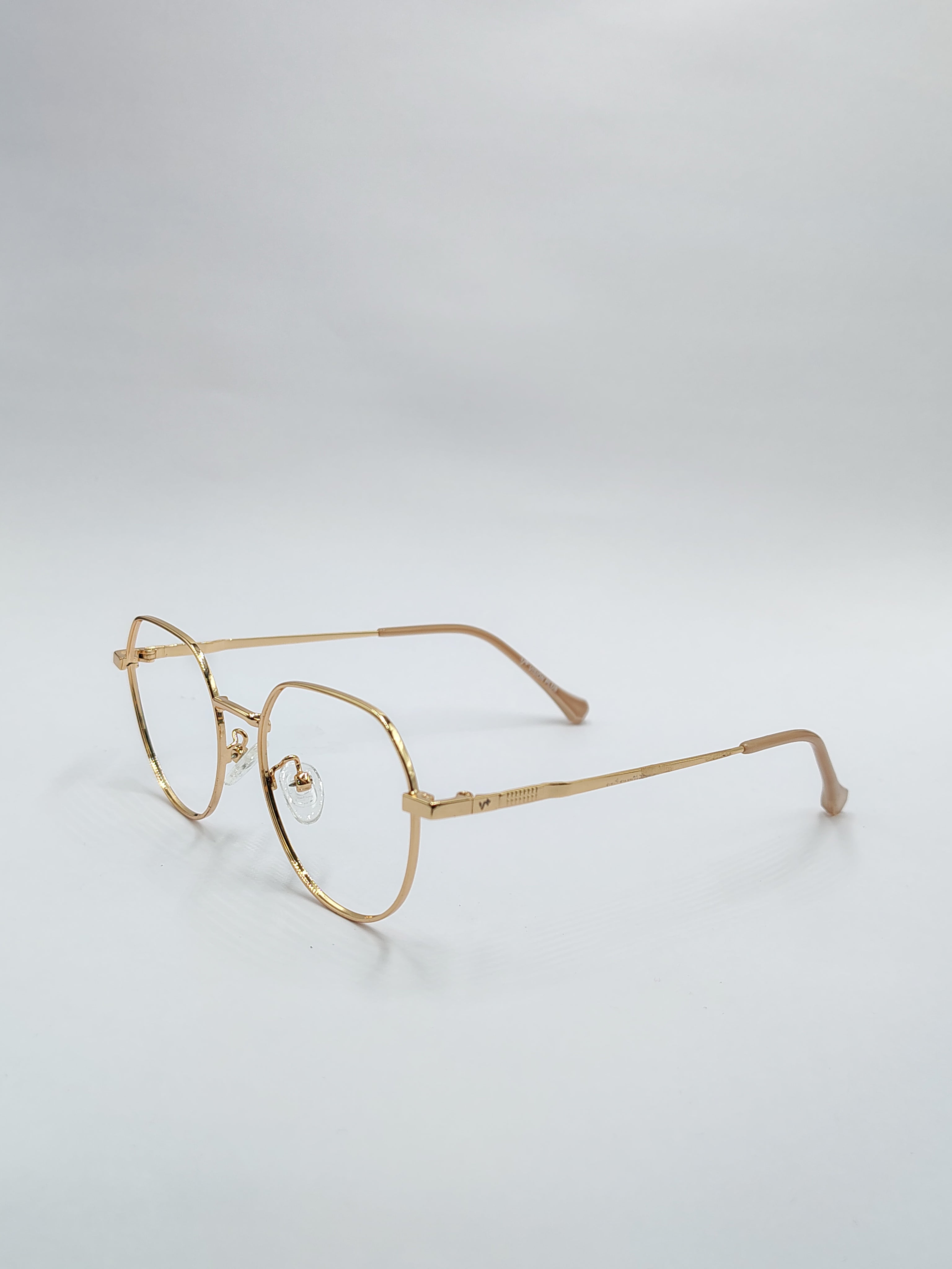 Eyeket Vision Plus Shiny Gold Metal Frame