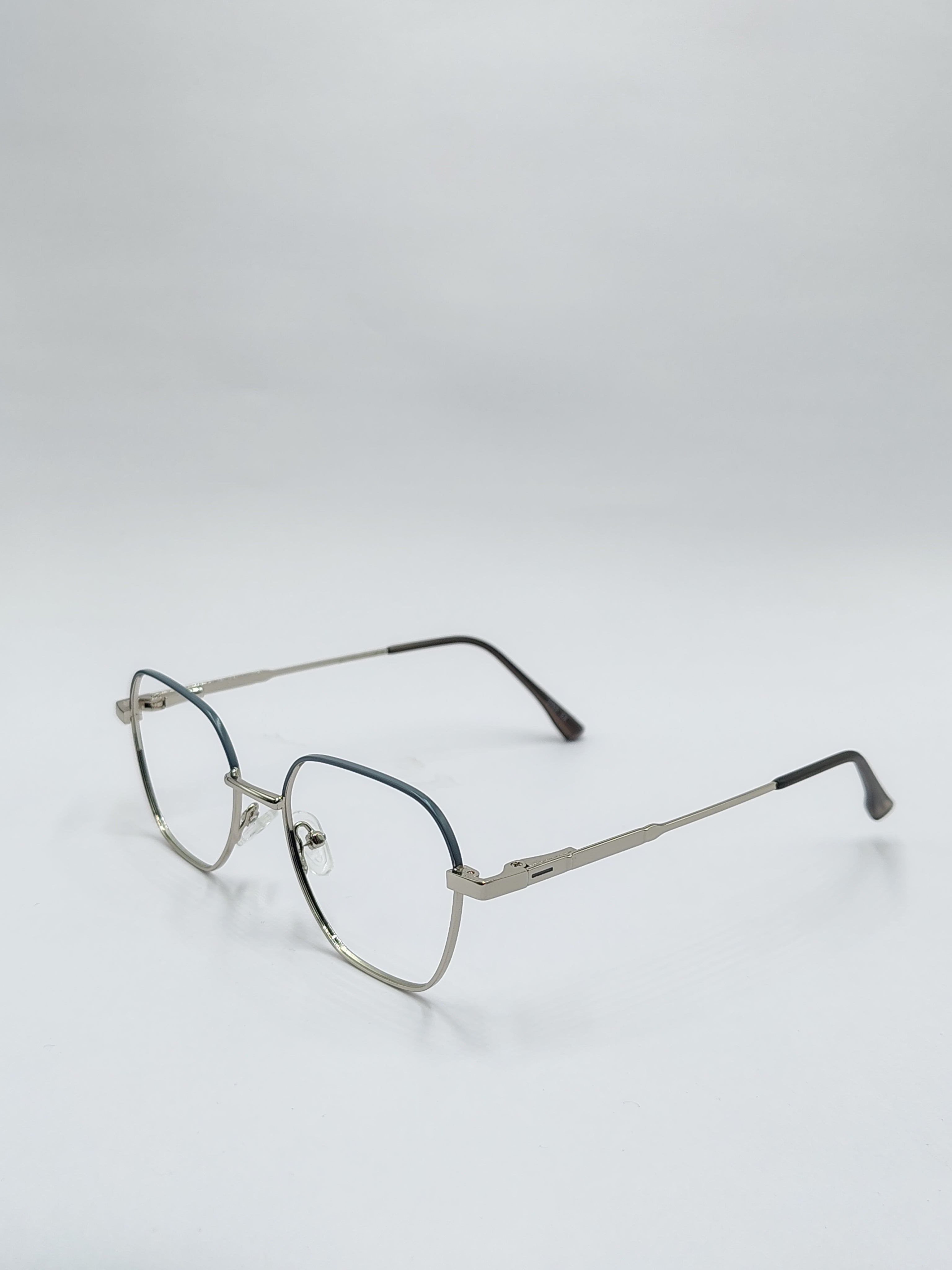 Eyeket DNA Silver Metal Frame