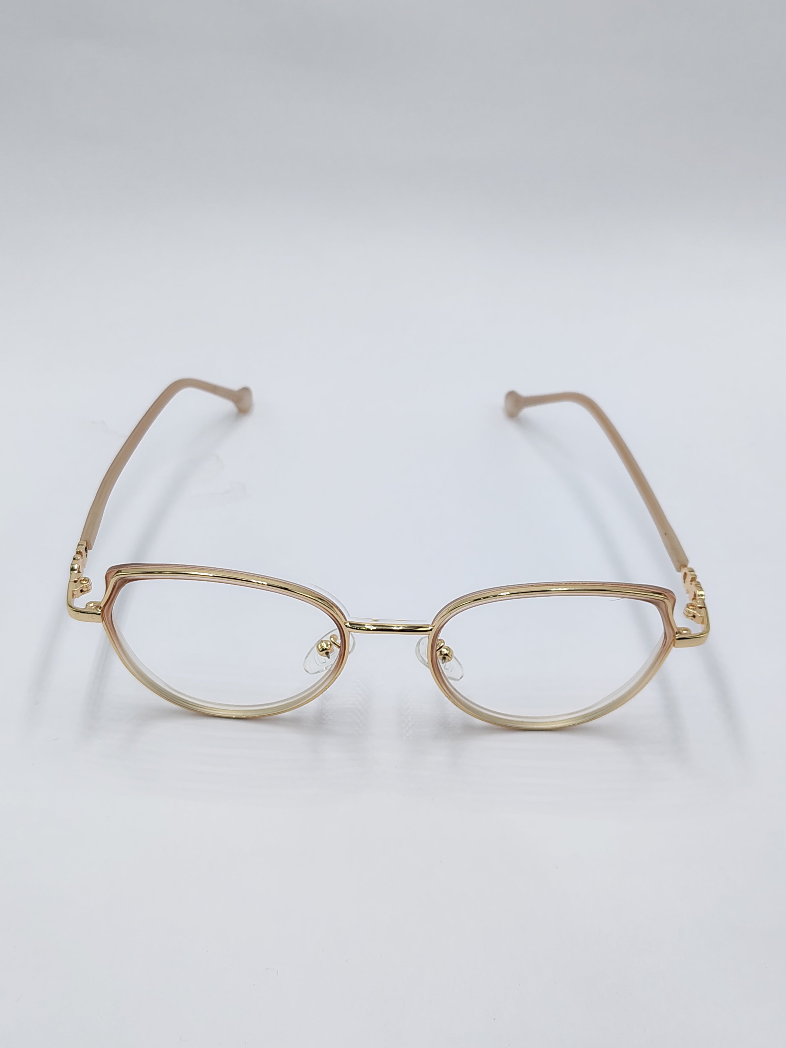 Eyeket Vision Plus Shiny Gold Metal Frame