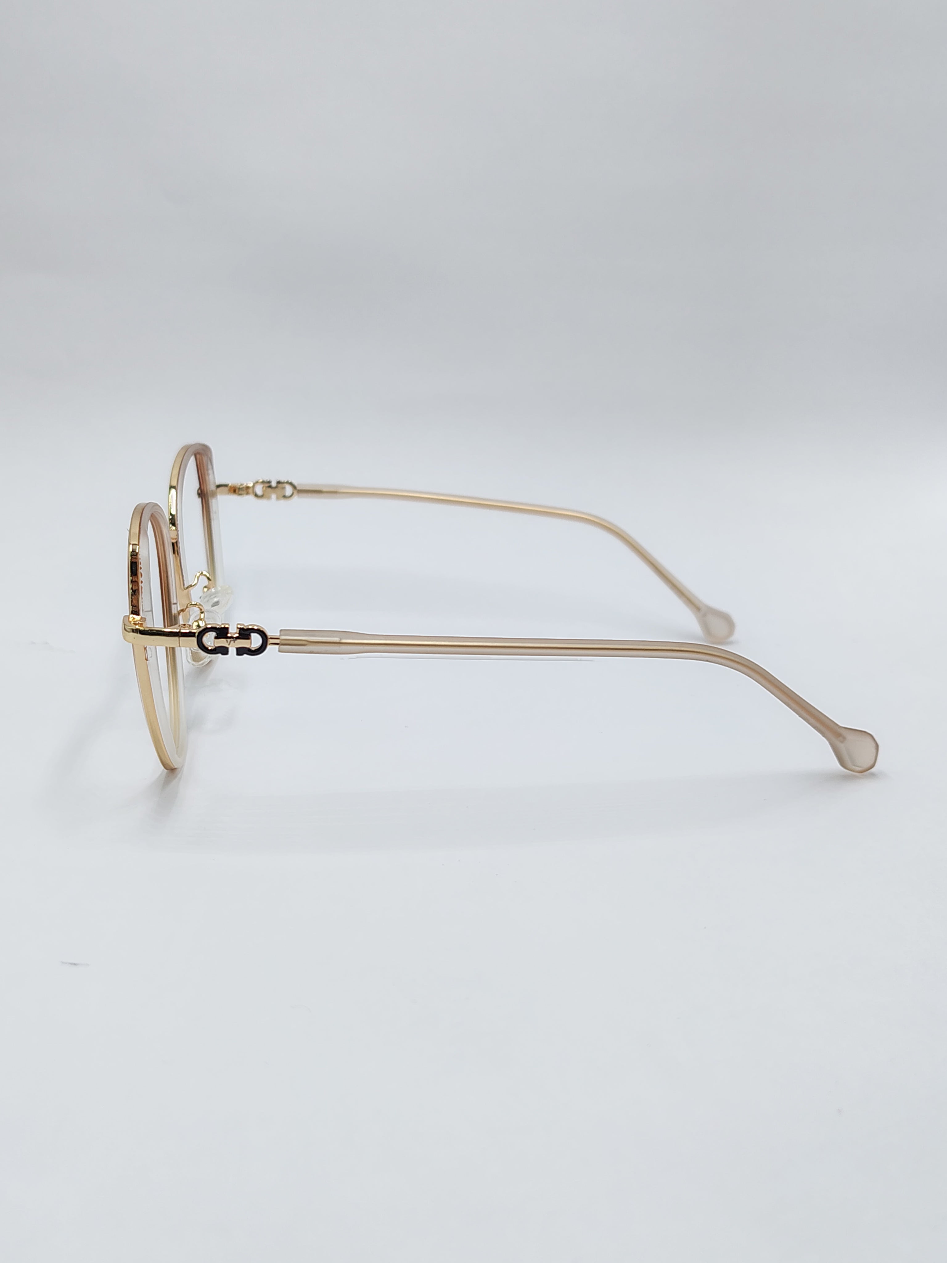 Eyeket Vision Plus Shiny Gold Metal Frame