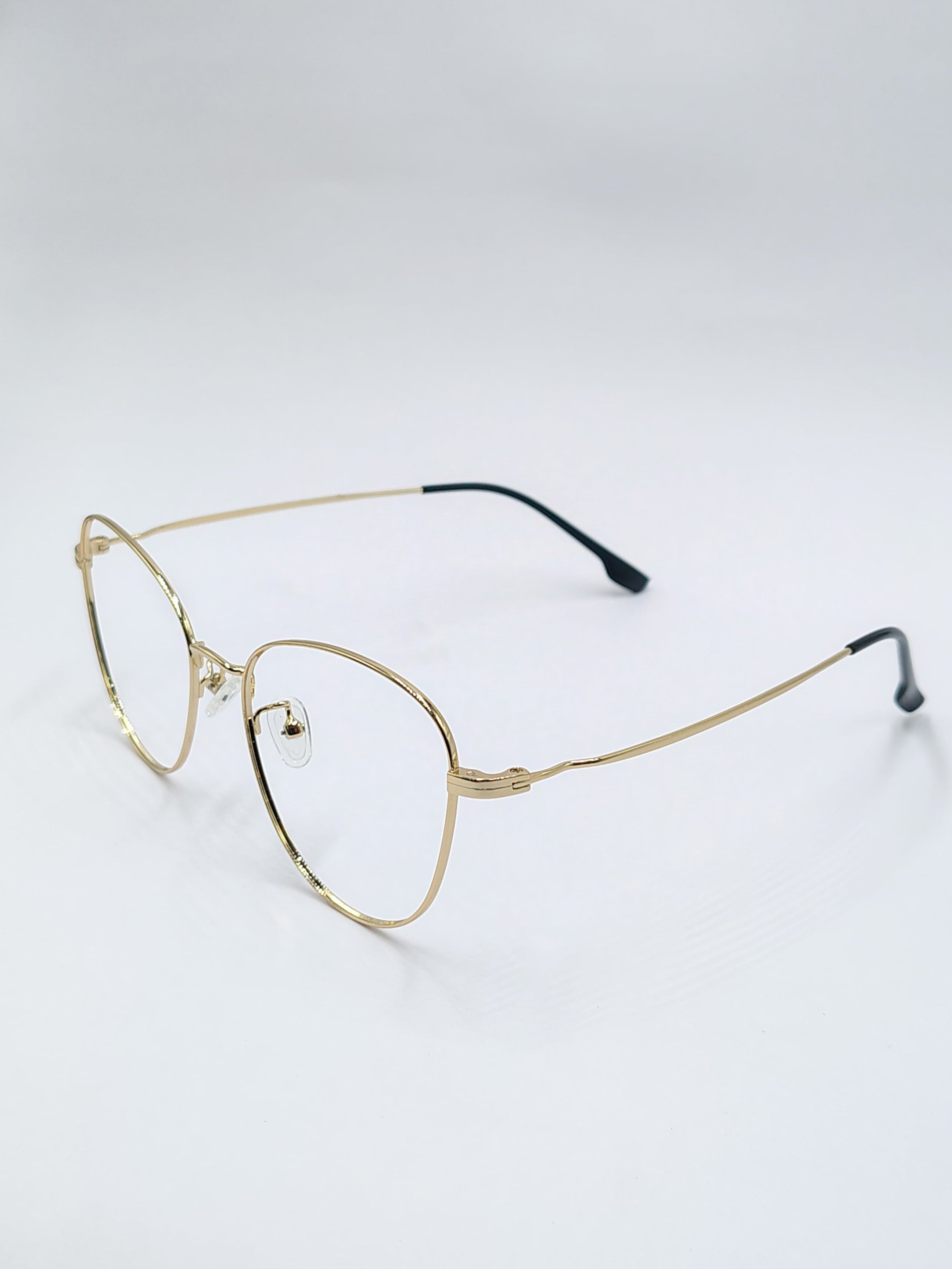 Eyeket Titanium Gold Metal Frame