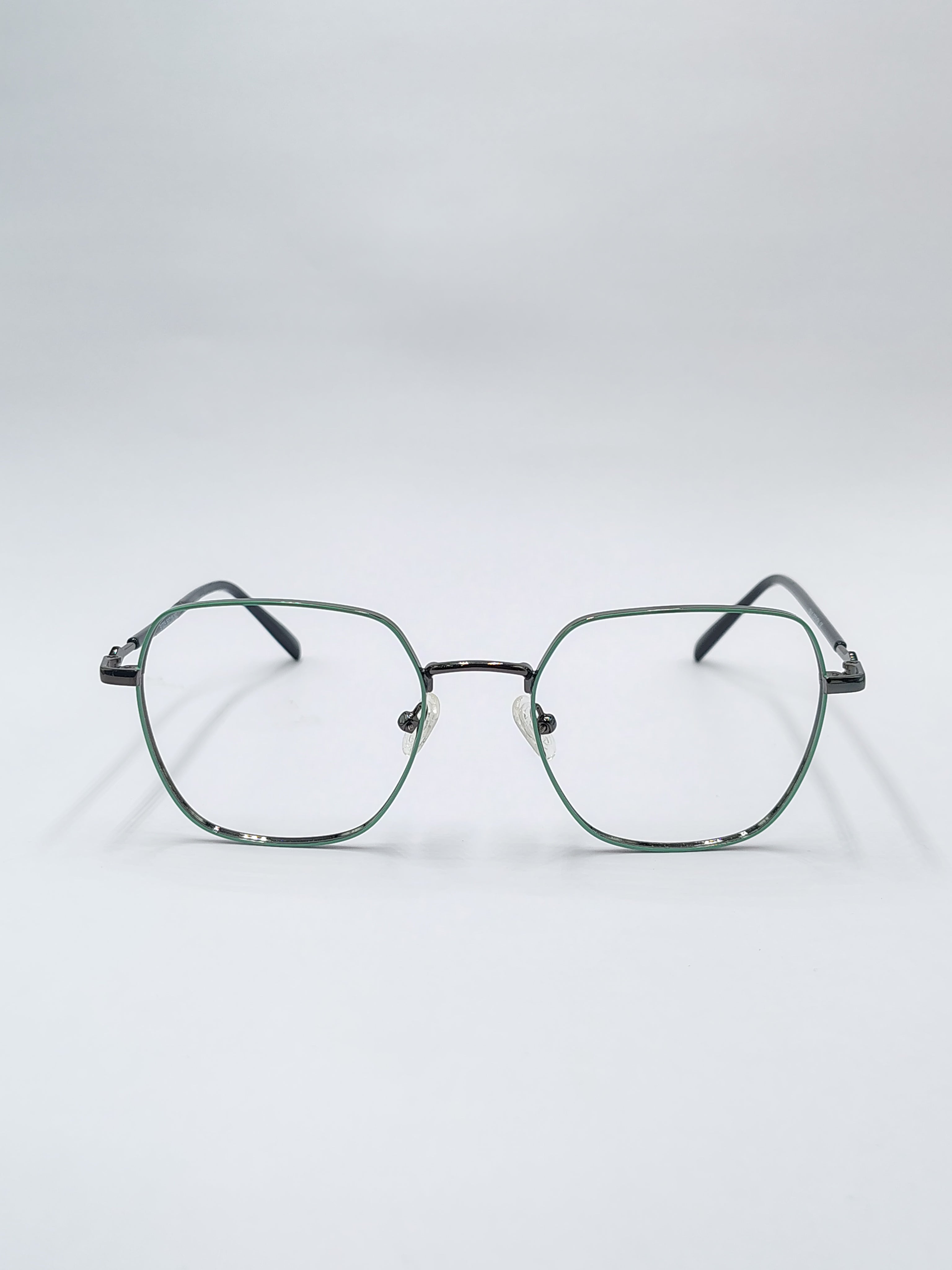 Eyeket Daniel H Green And Black Metal Frame