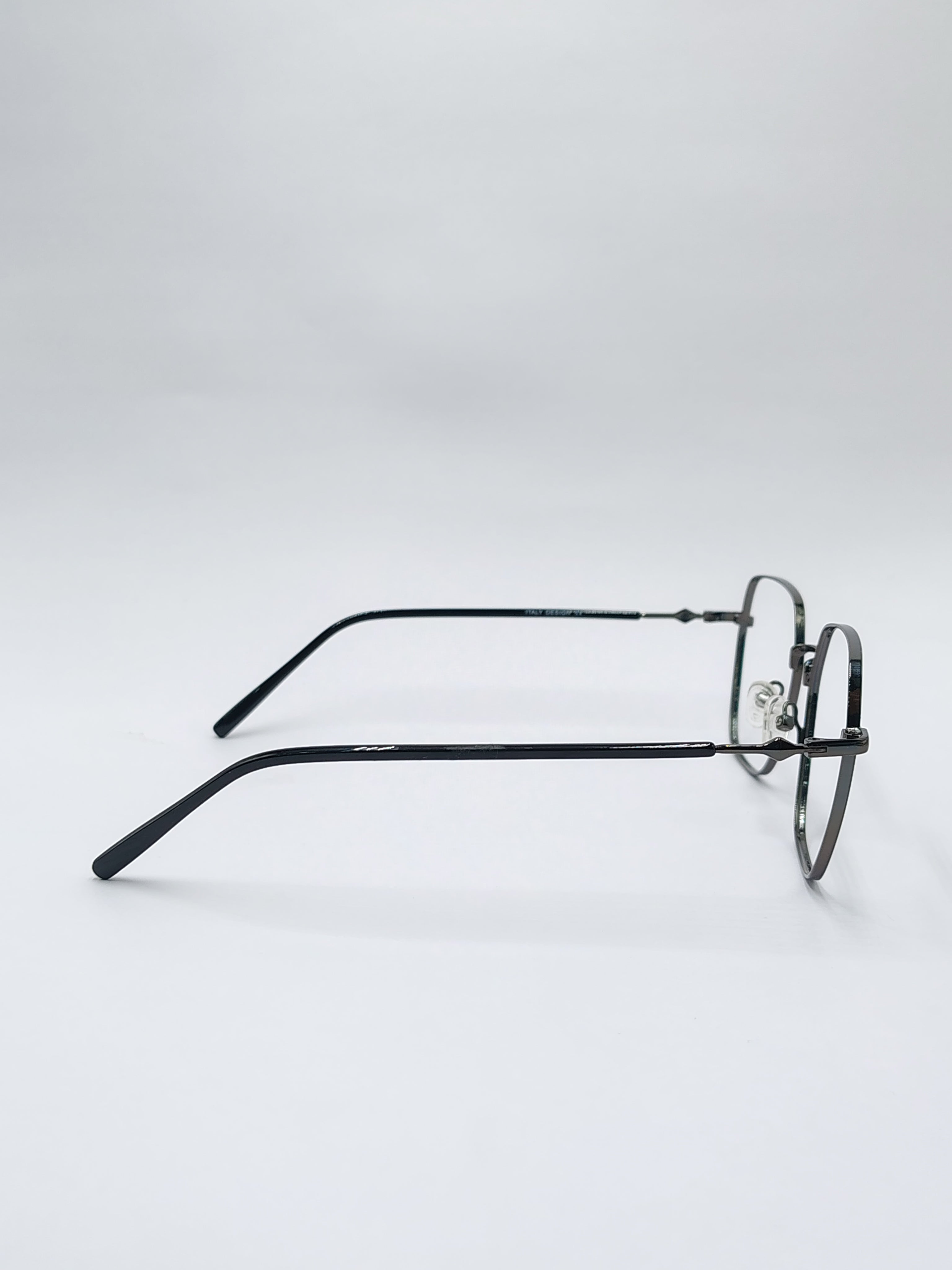 Eyeket Daniel H Green And Black Metal Frame