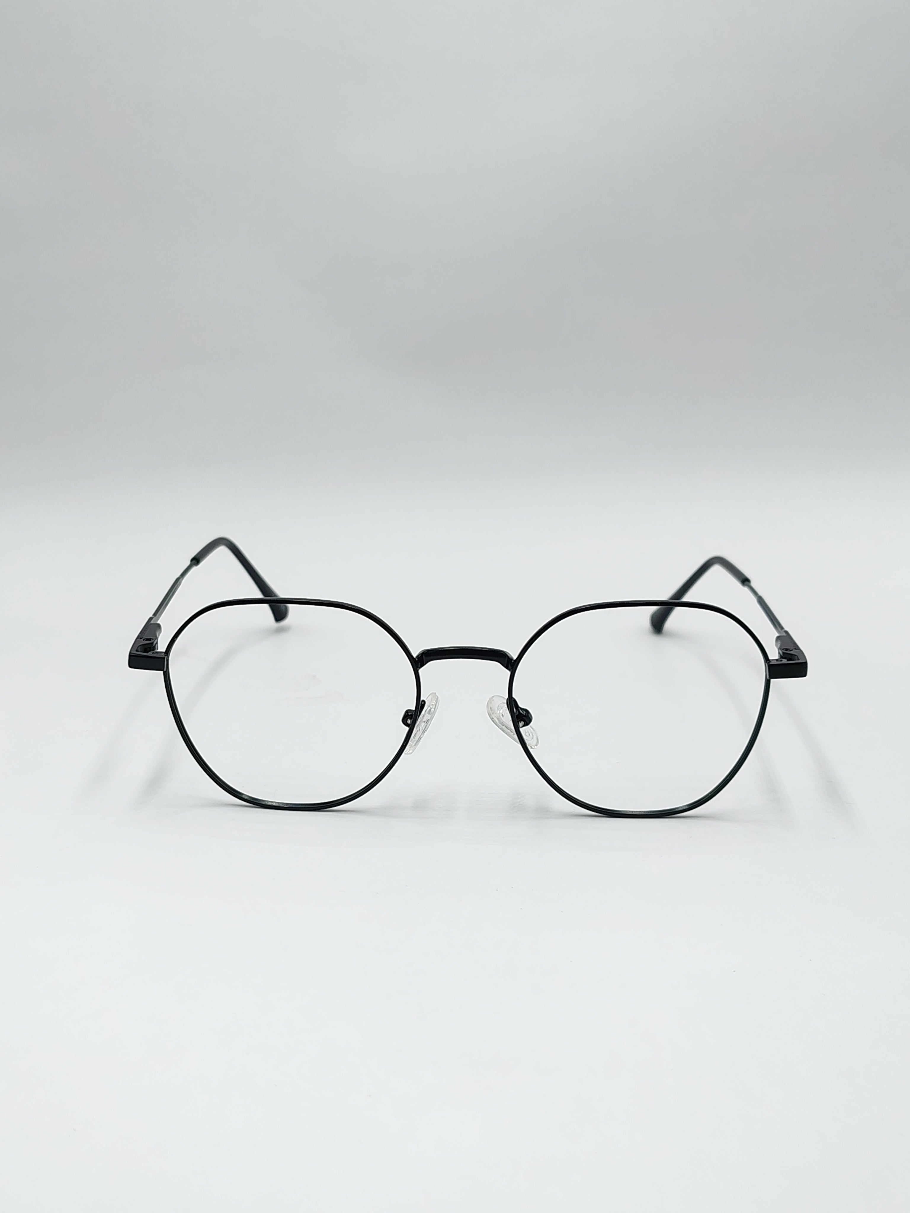 eyeket dna matte black metal frame