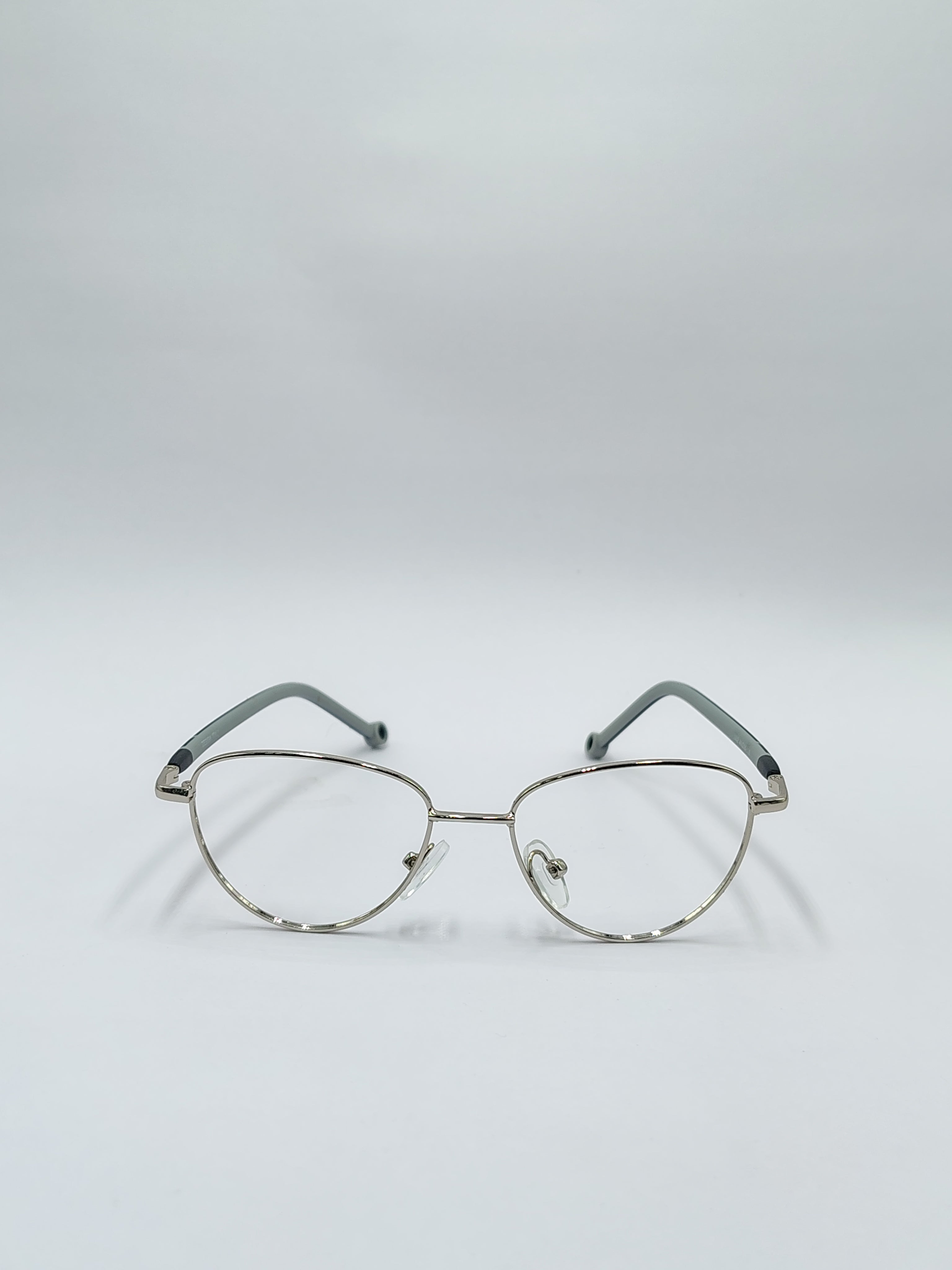 eyeket tom style silver metal frame