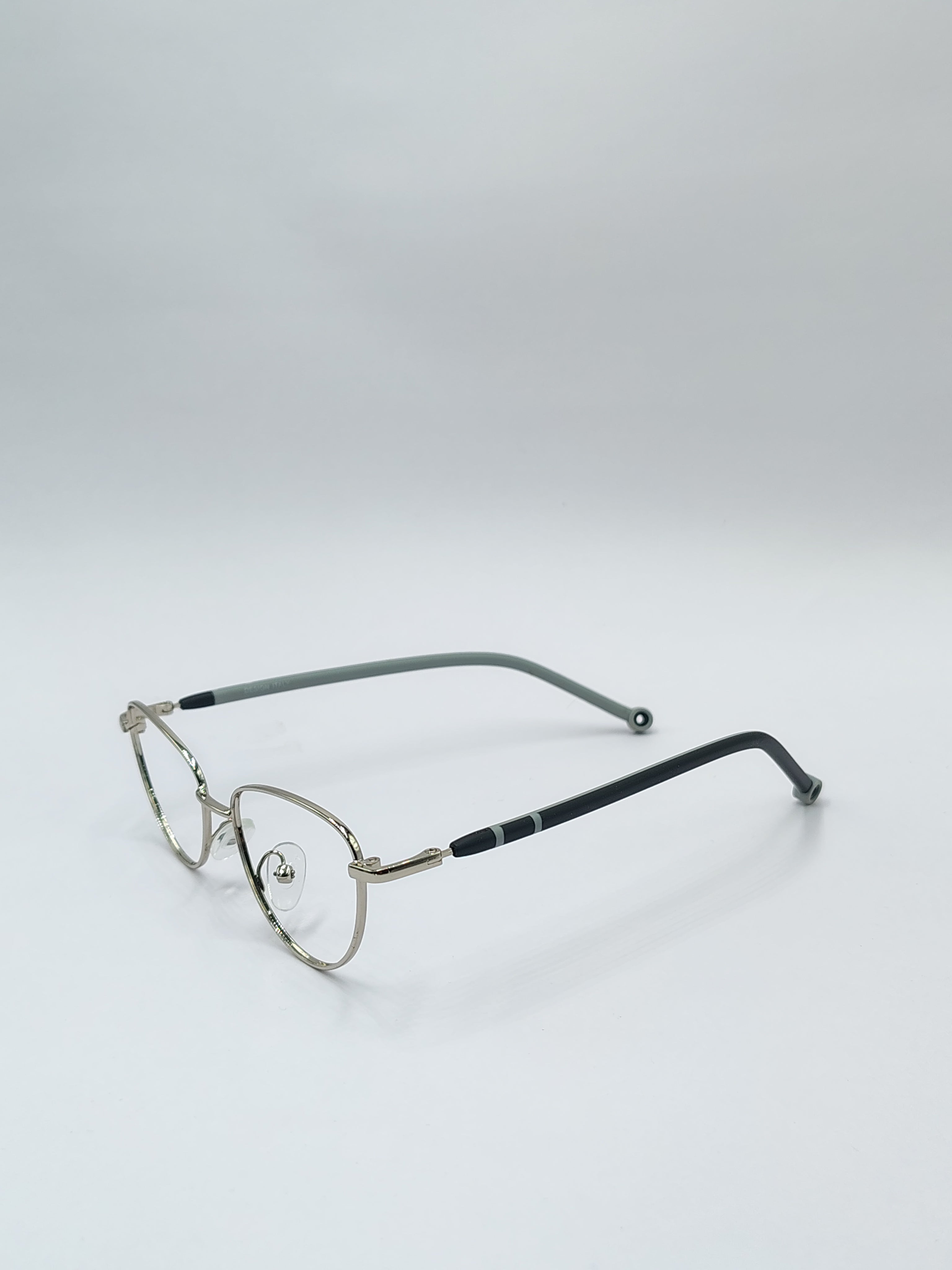eyeket tom style silver metal frame
