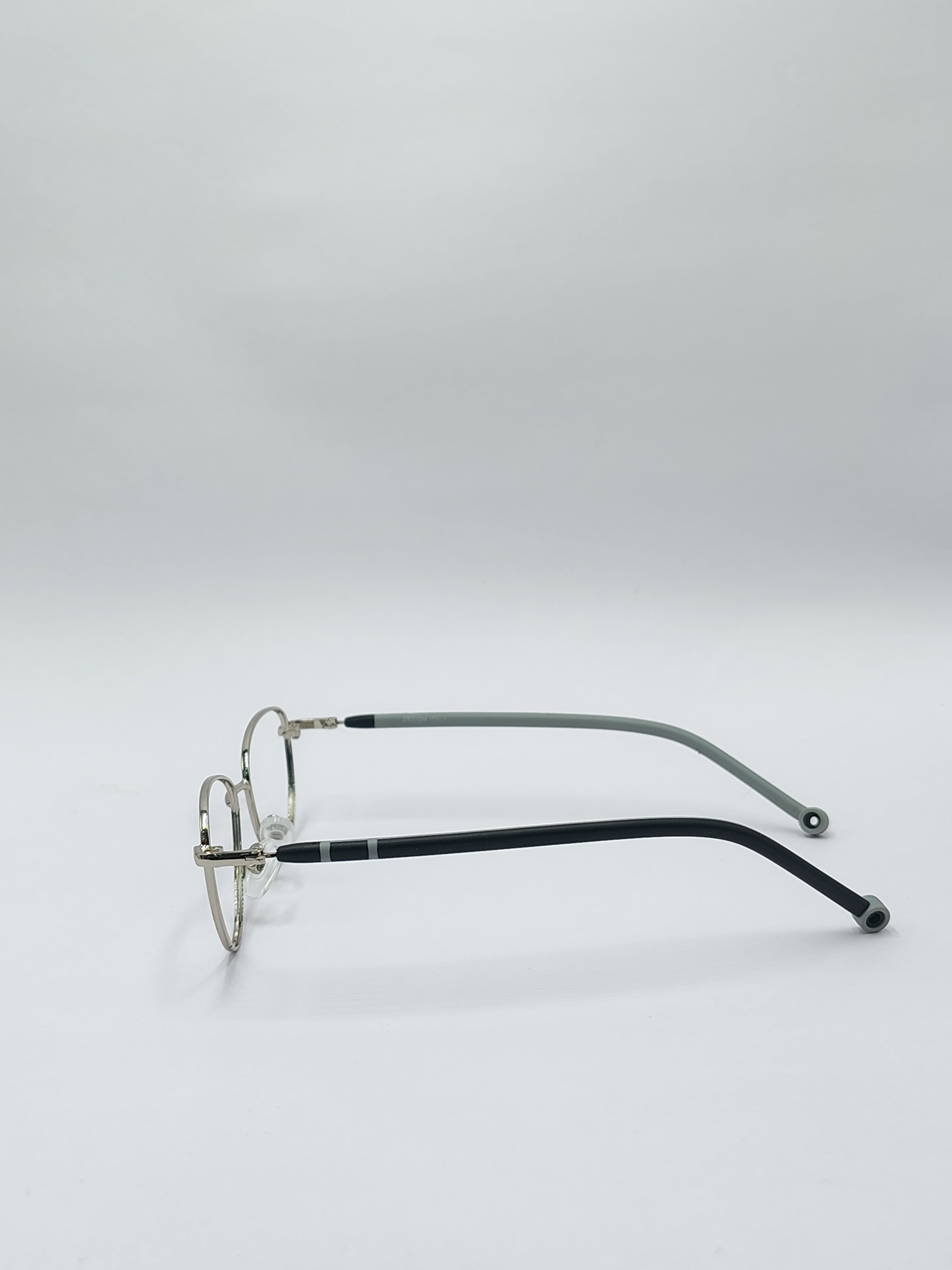 eyeket tom style silver metal frame
