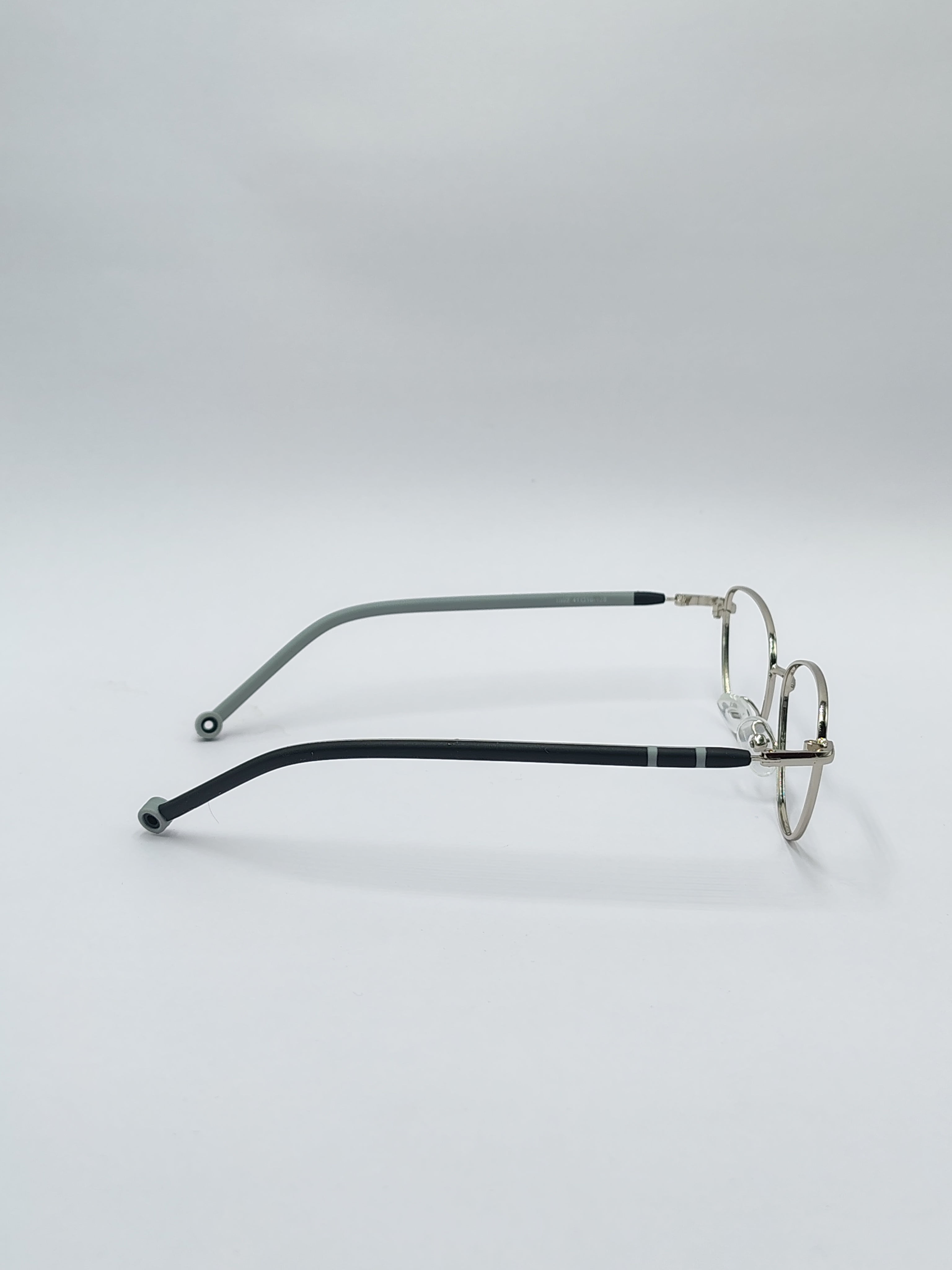 eyeket tom style silver metal frame