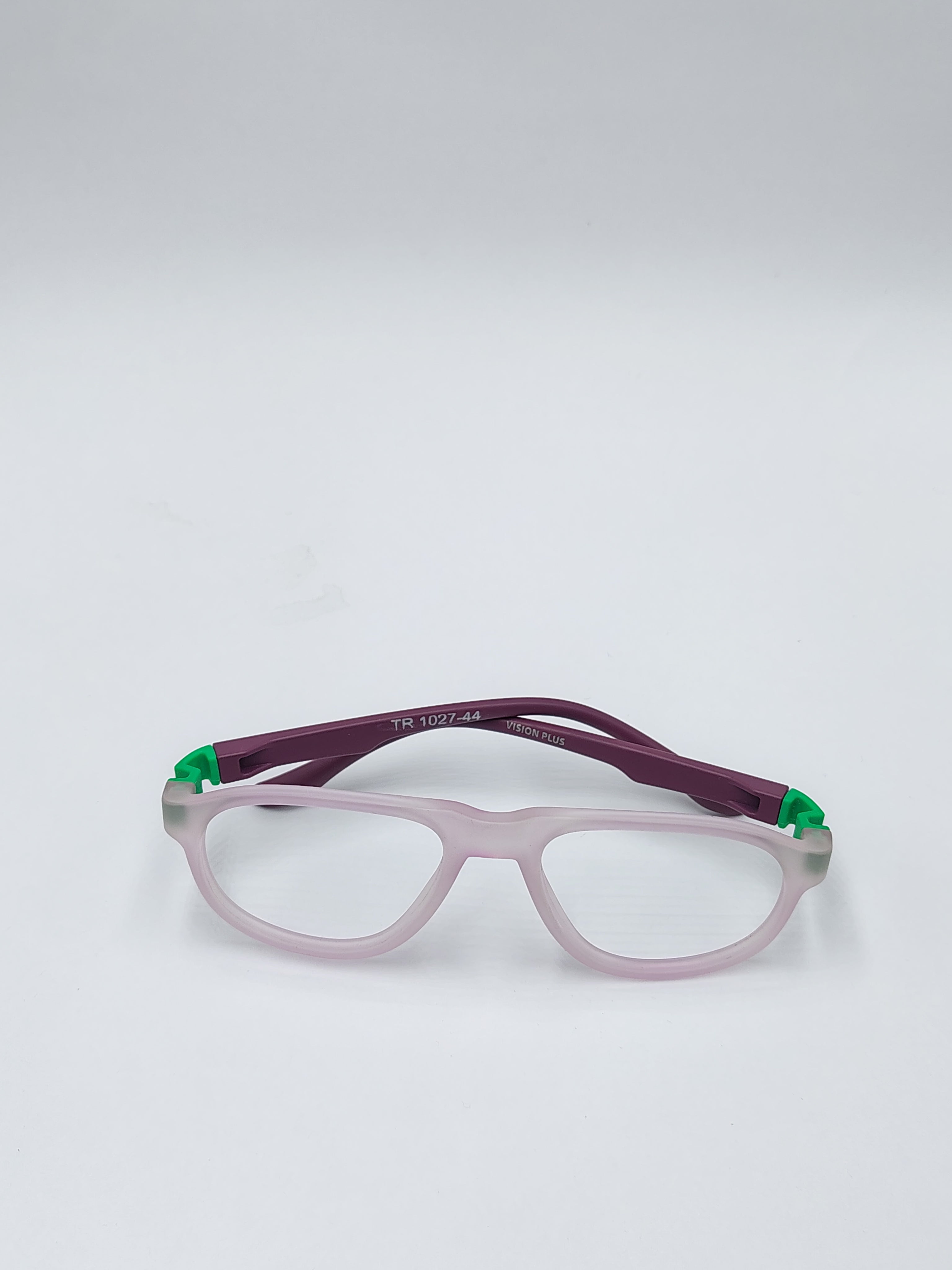 eyeket aviator spring light and dark purple shade frame