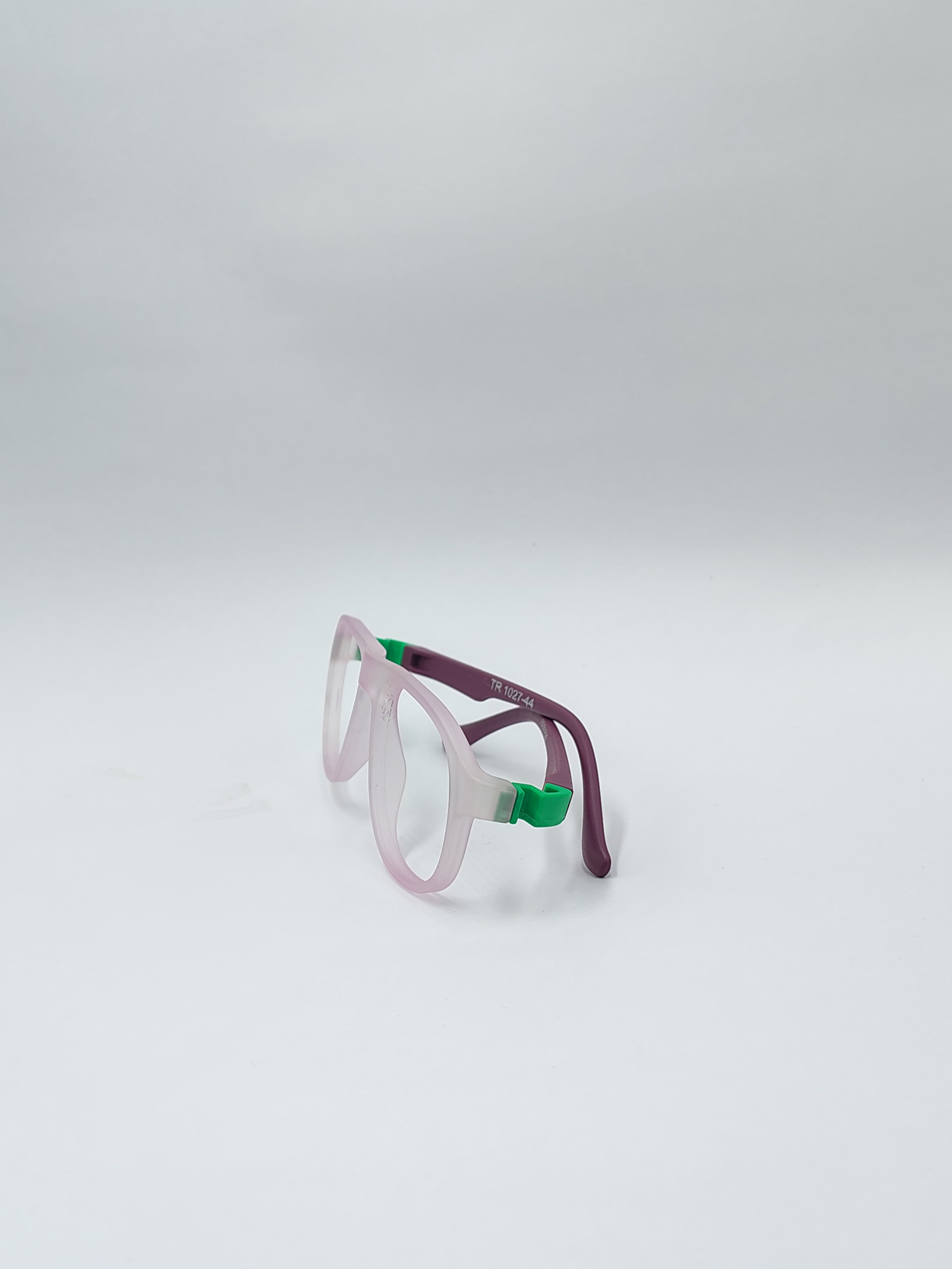 eyeket aviator spring light and dark purple shade frame