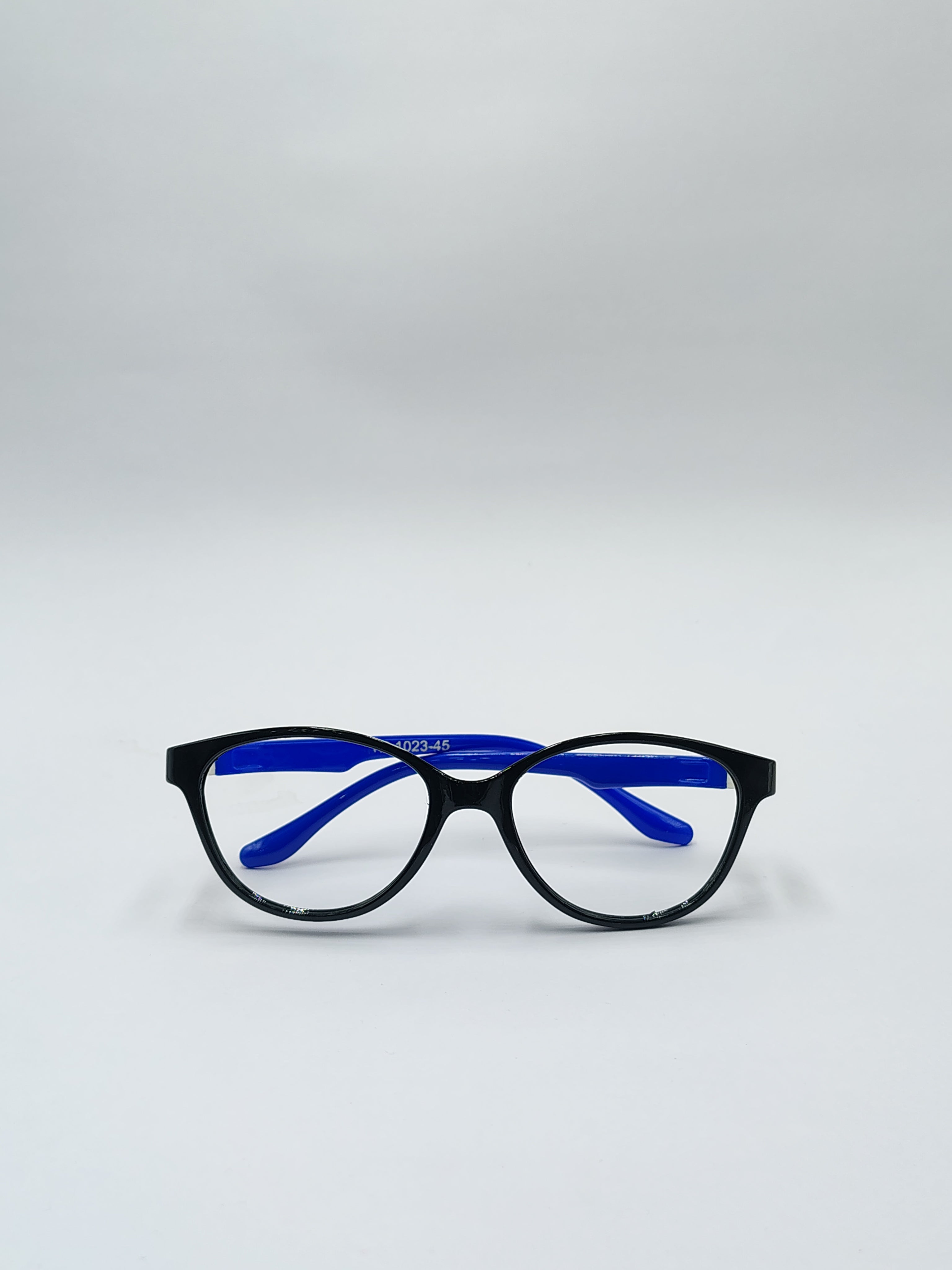eyeket black and blue spring fiber frame