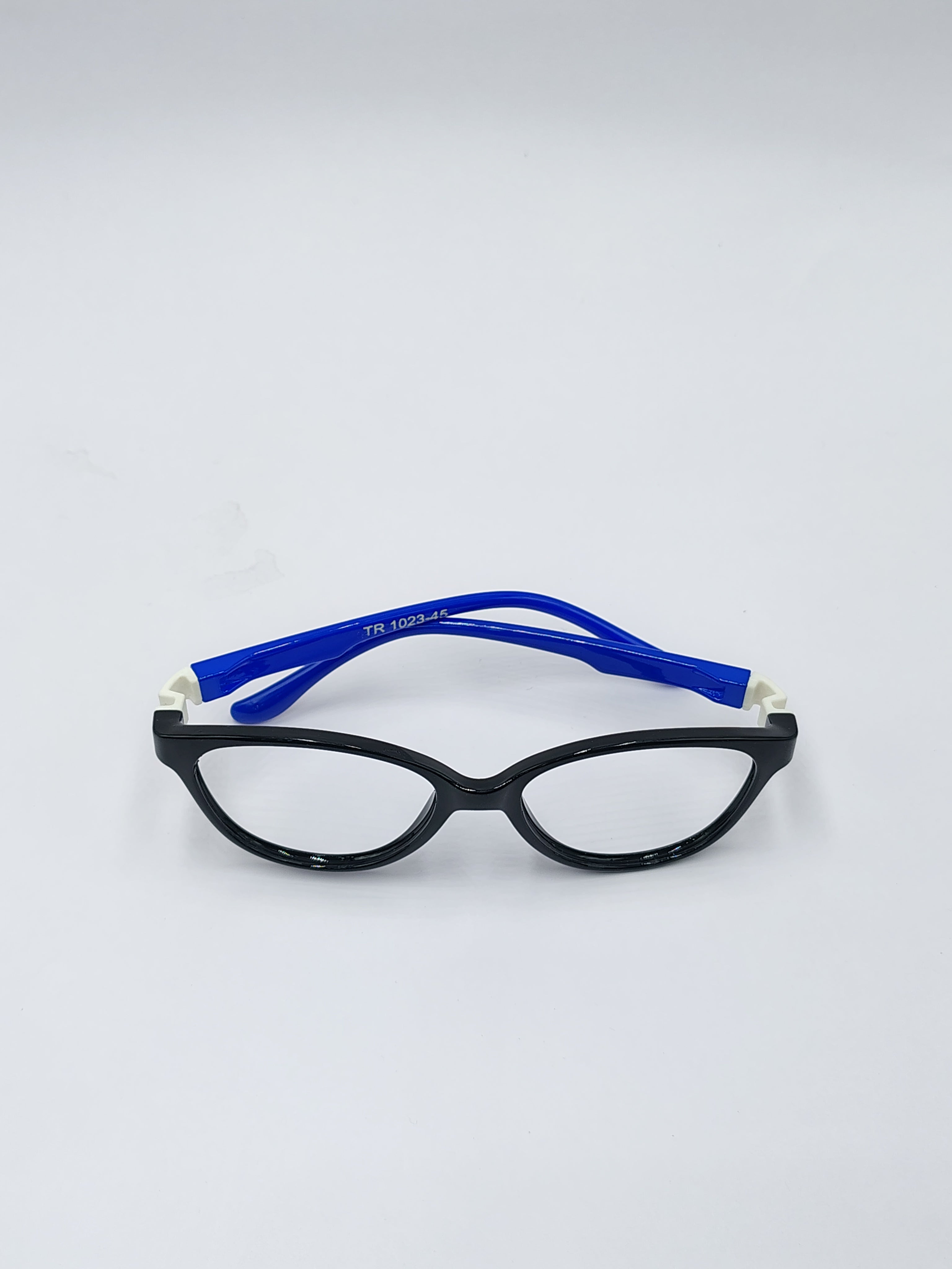 eyeket black and blue spring fiber frame