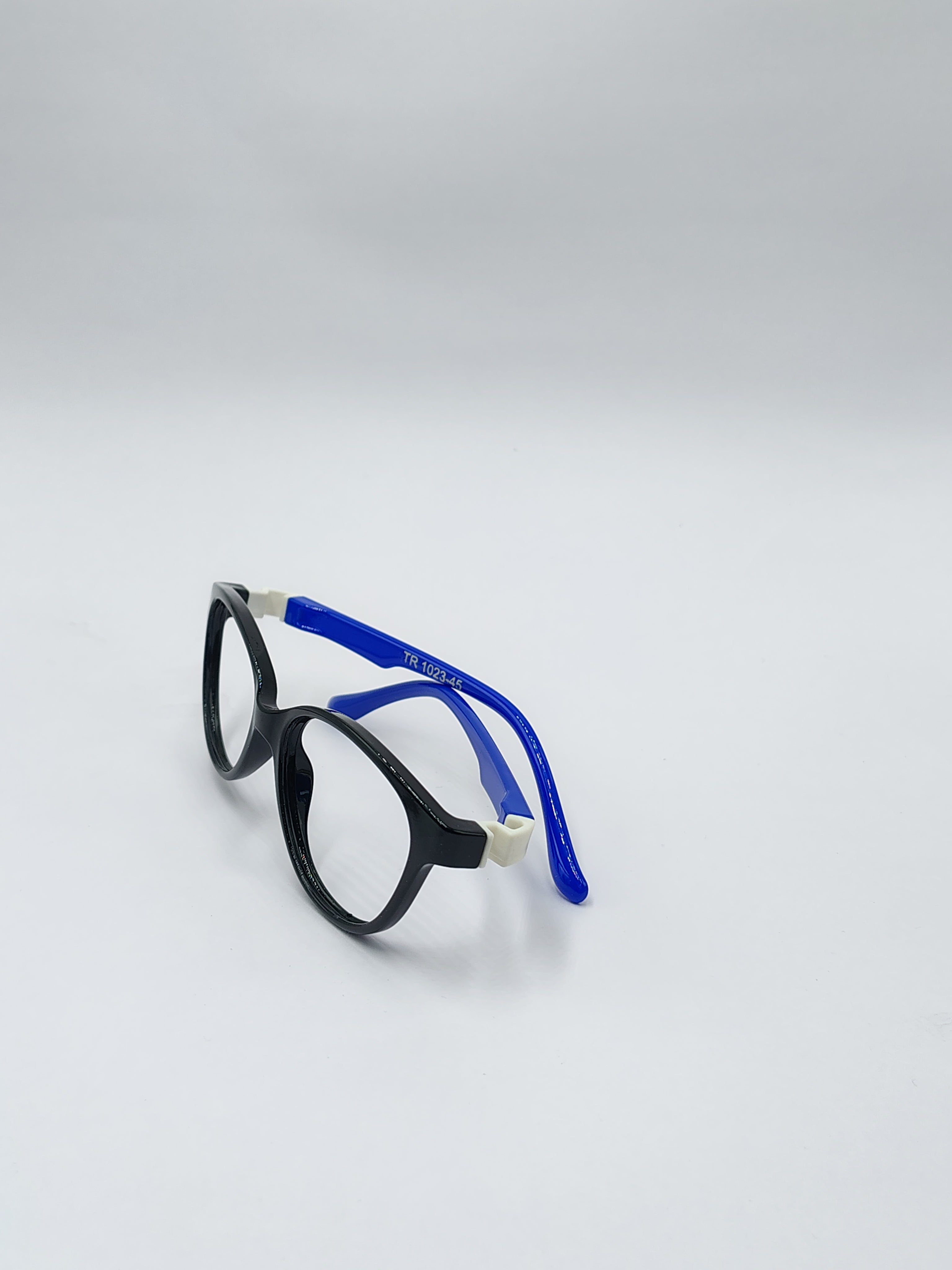 eyeket black and blue spring fiber frame