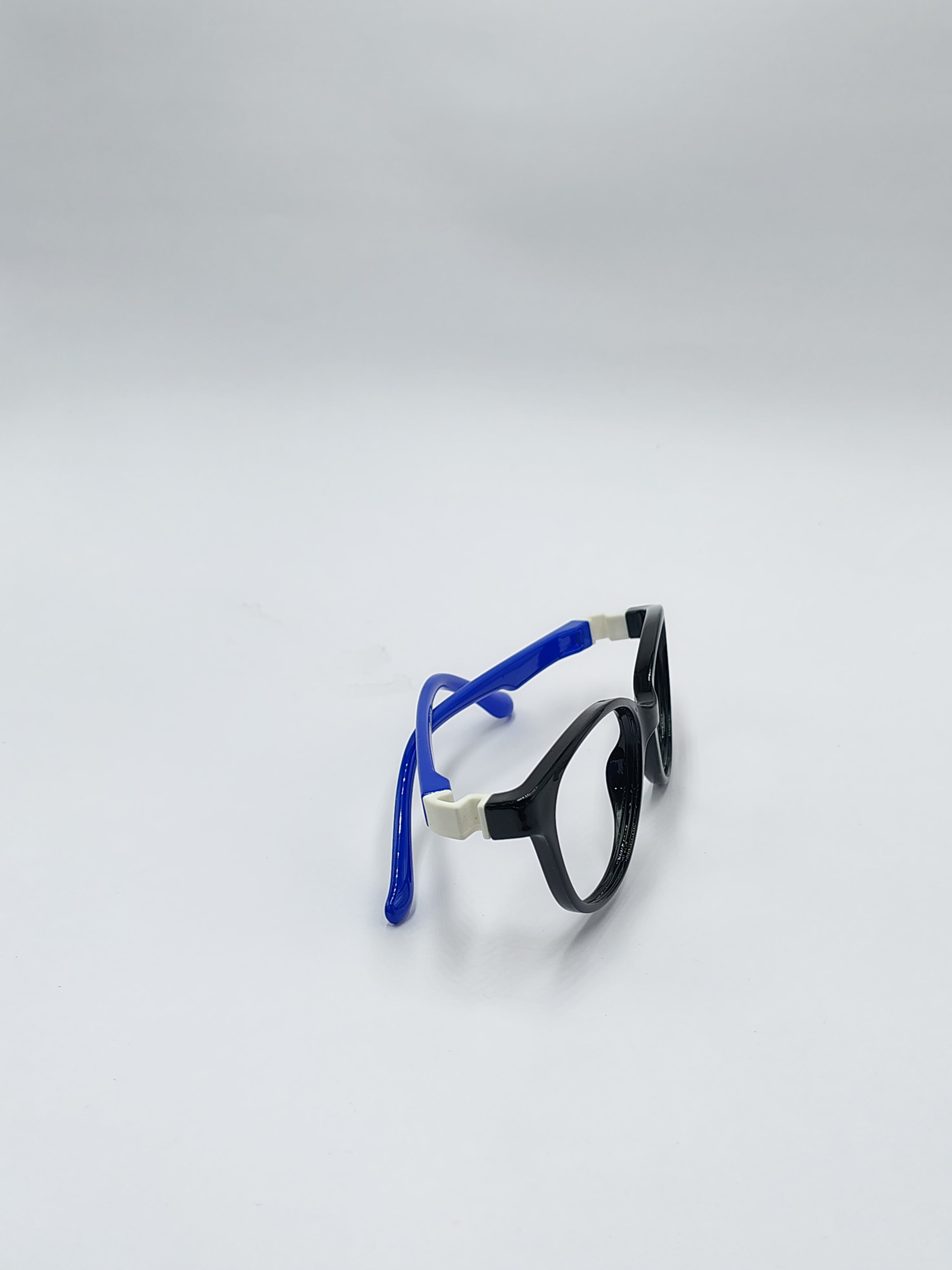 eyeket black and blue spring fiber frame