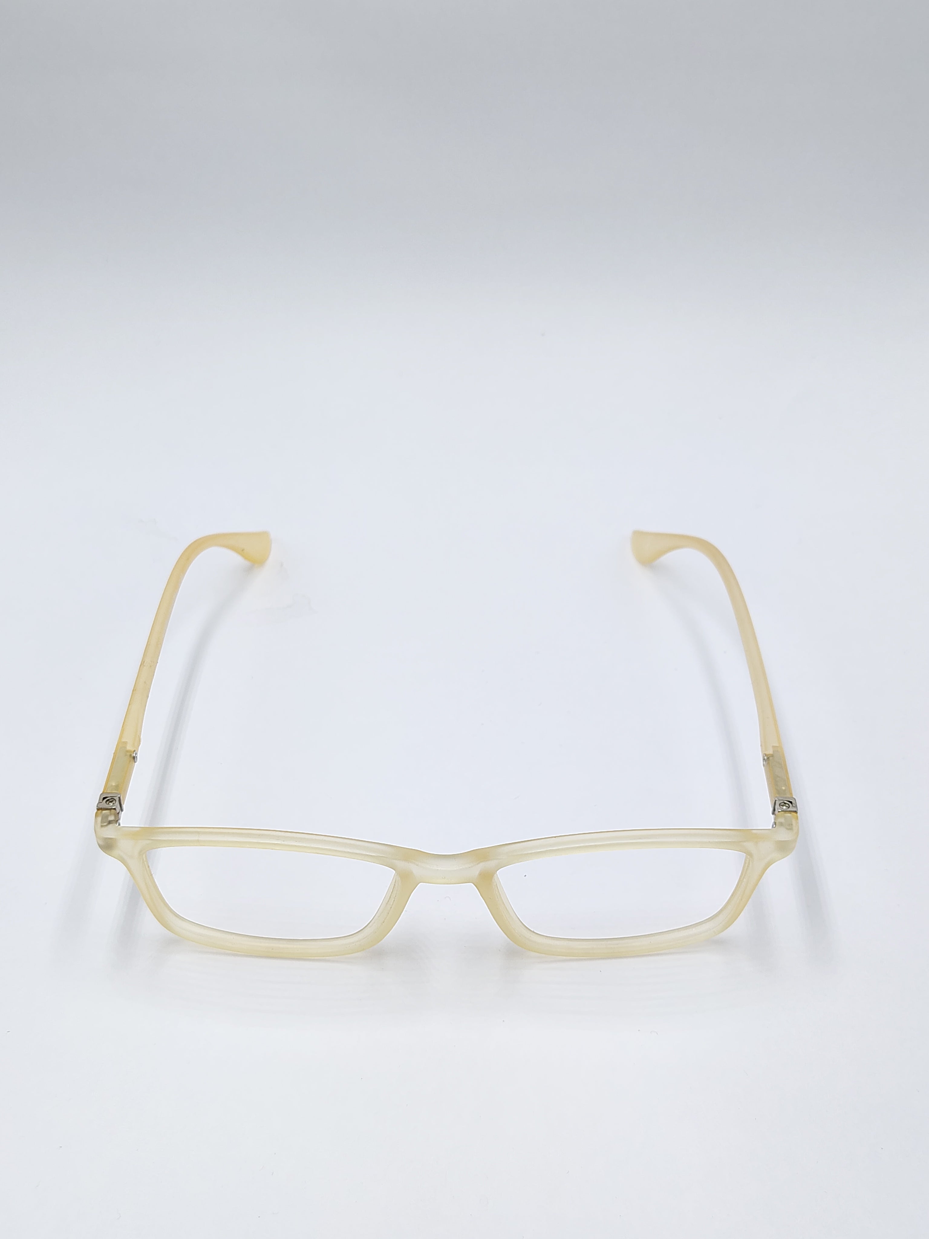 vision plus matte light yellow frame