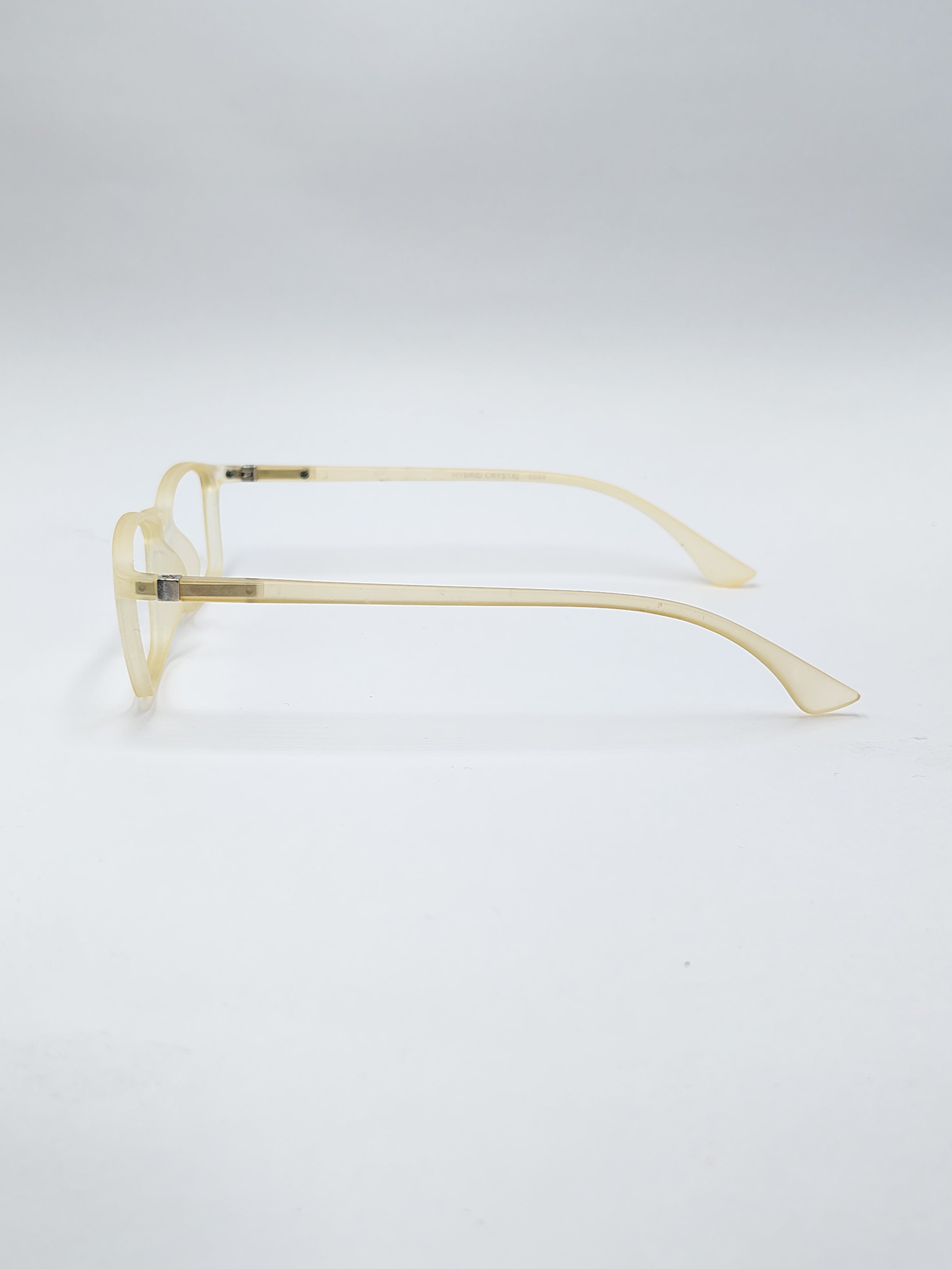 vision plus matte light yellow frame
