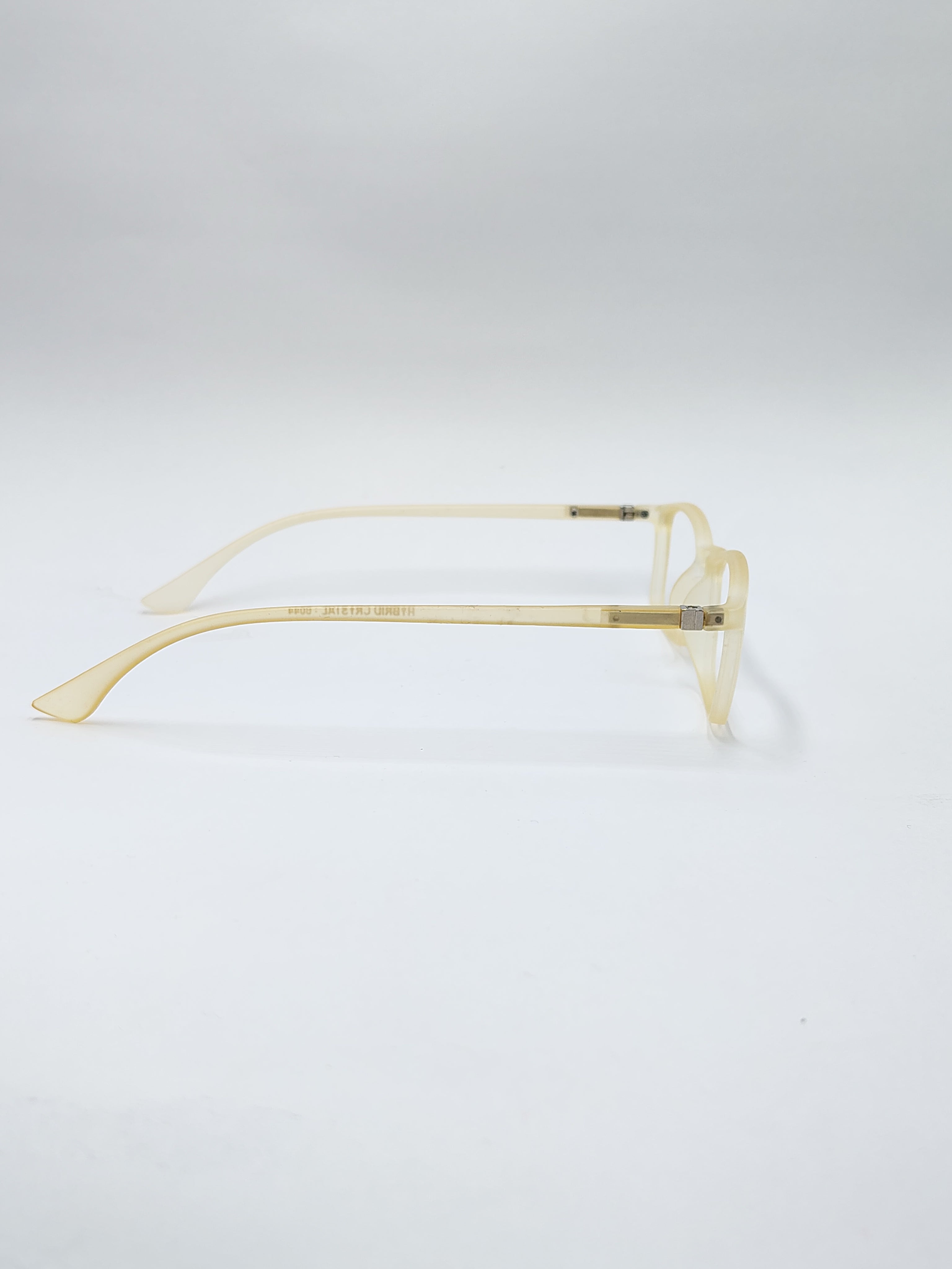vision plus matte light yellow frame