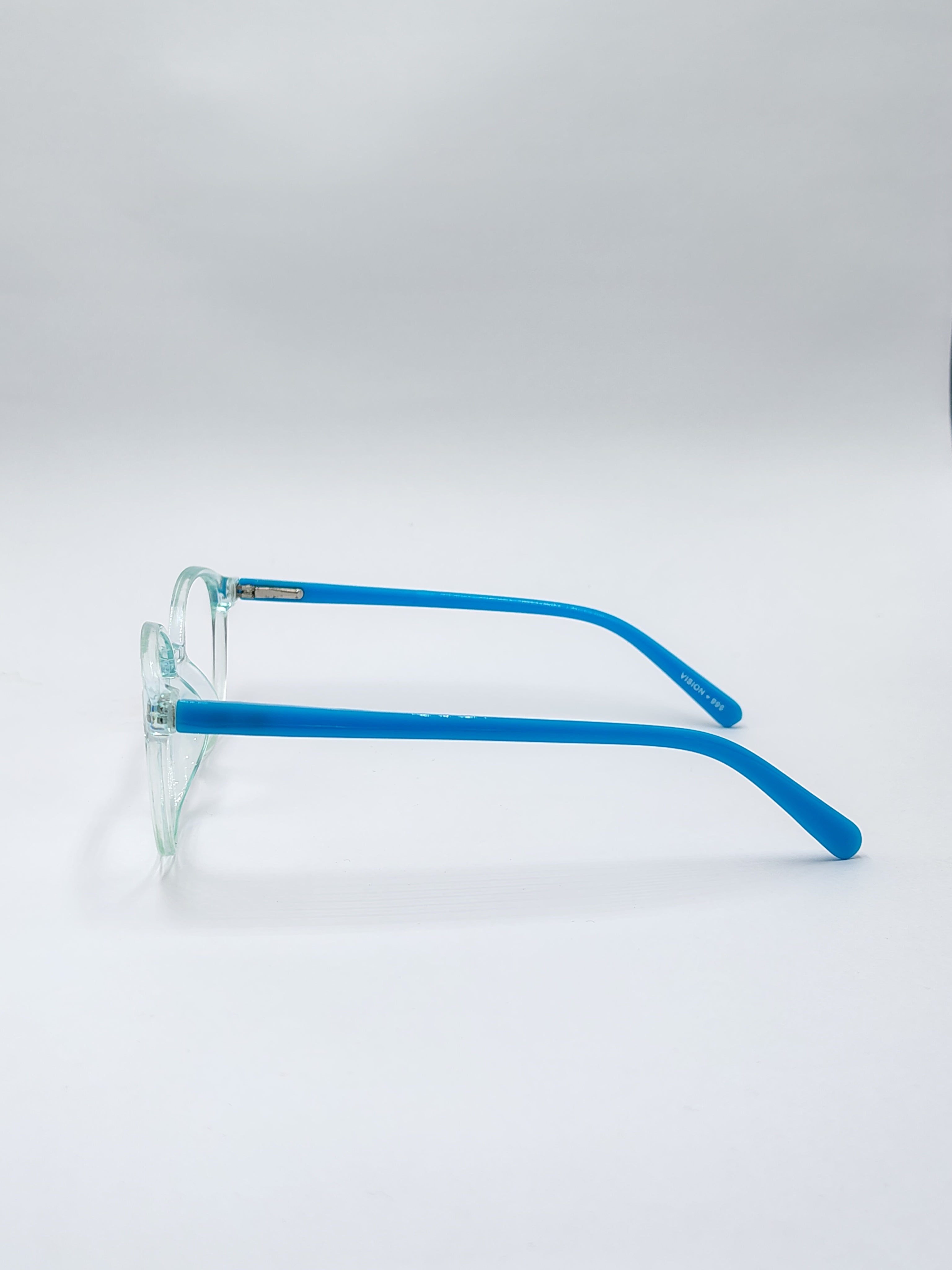 vision plus dual sky blue frame