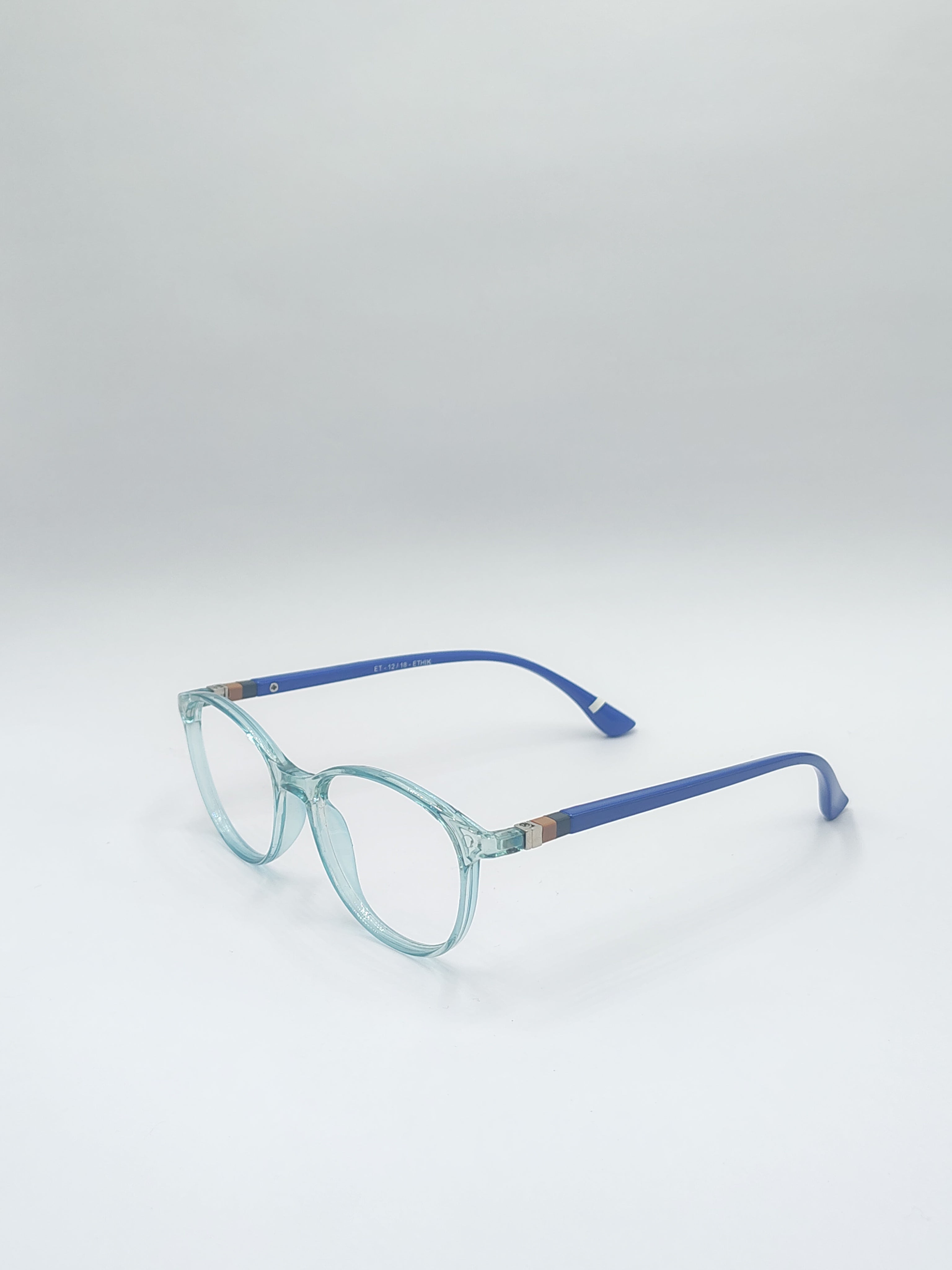 vision plus water blue shade frame