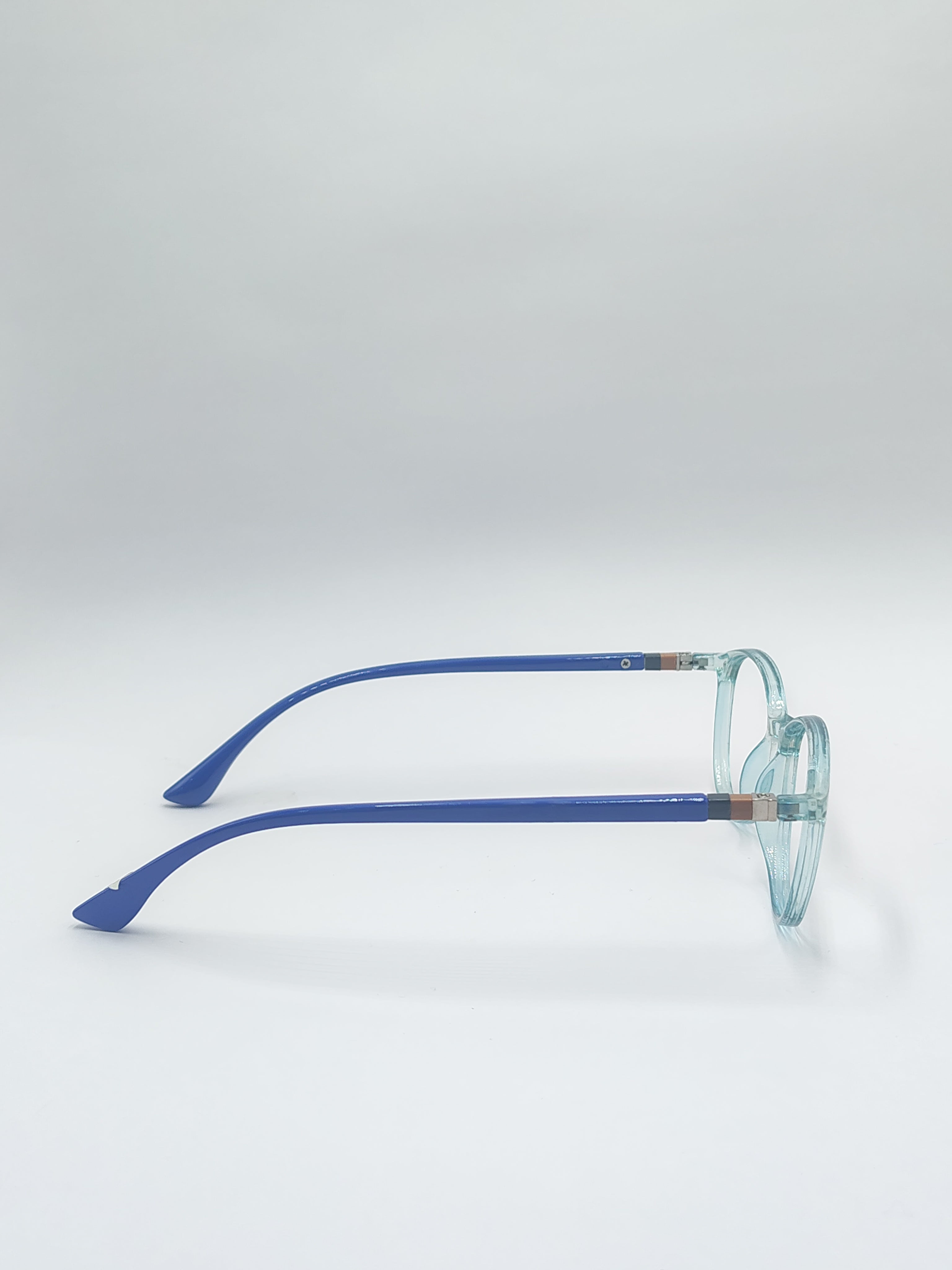 vision plus water blue shade frame