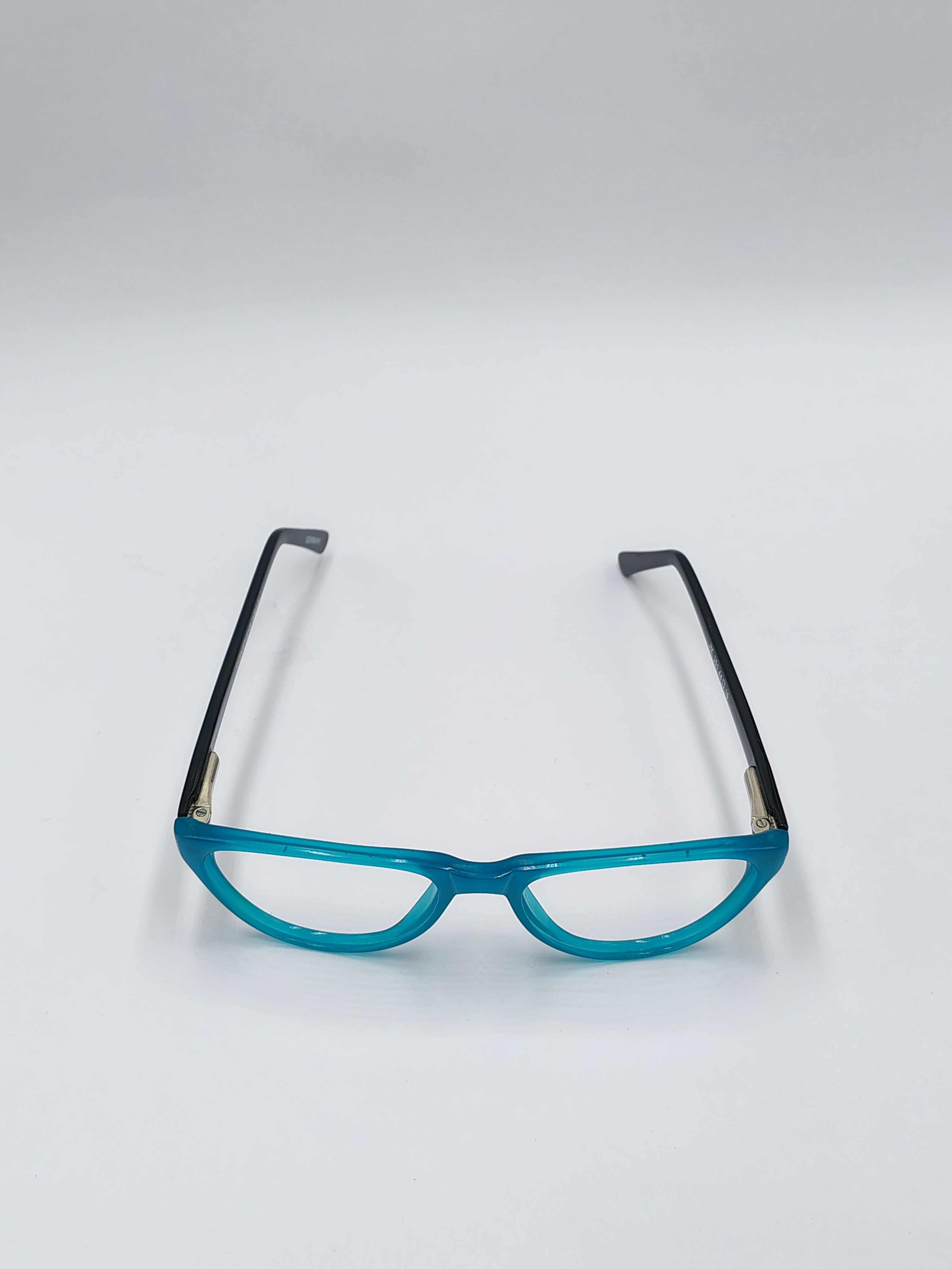 vision plus glossy cyan and black frame