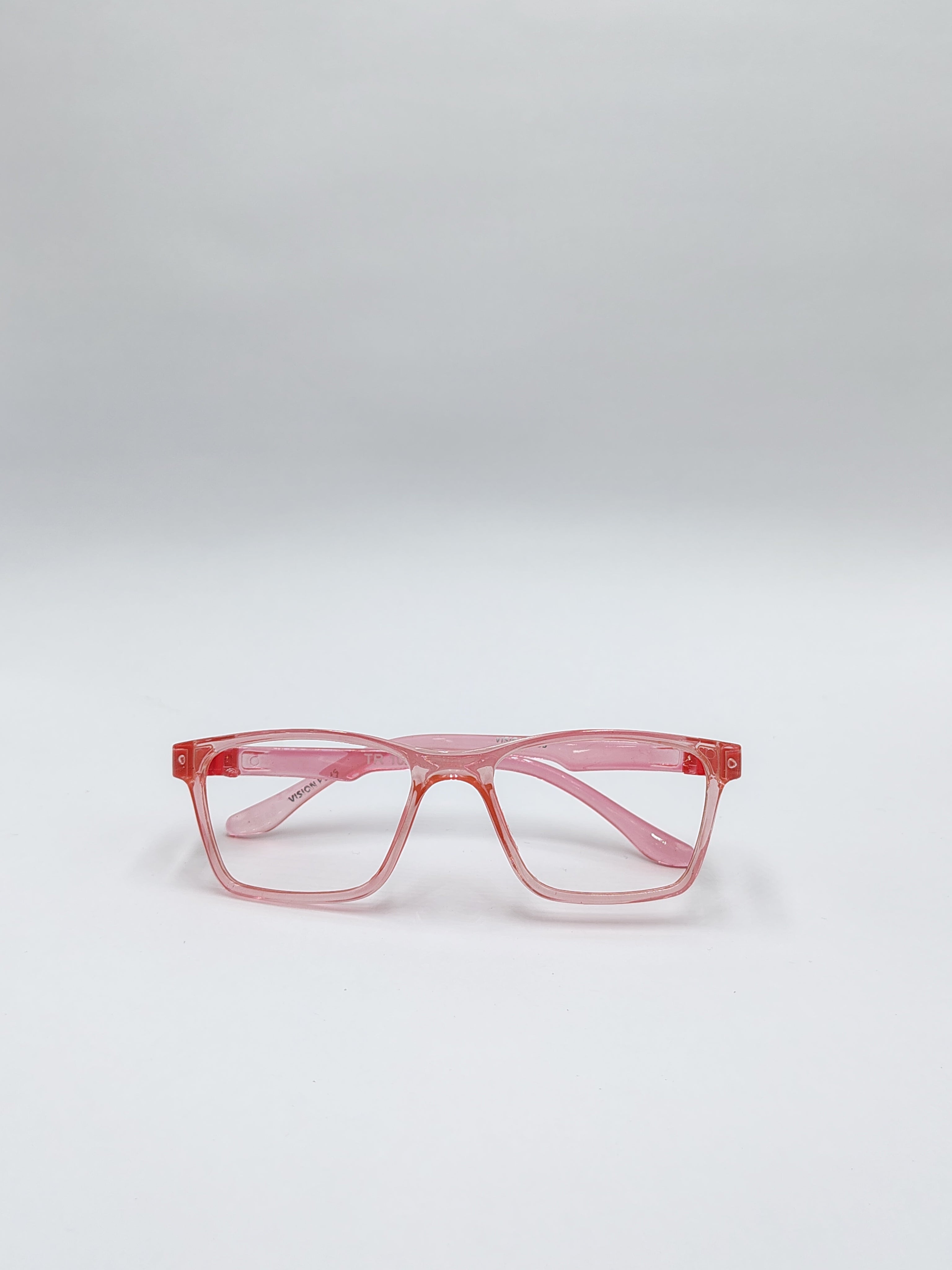 vision plus crystal pink spring frame