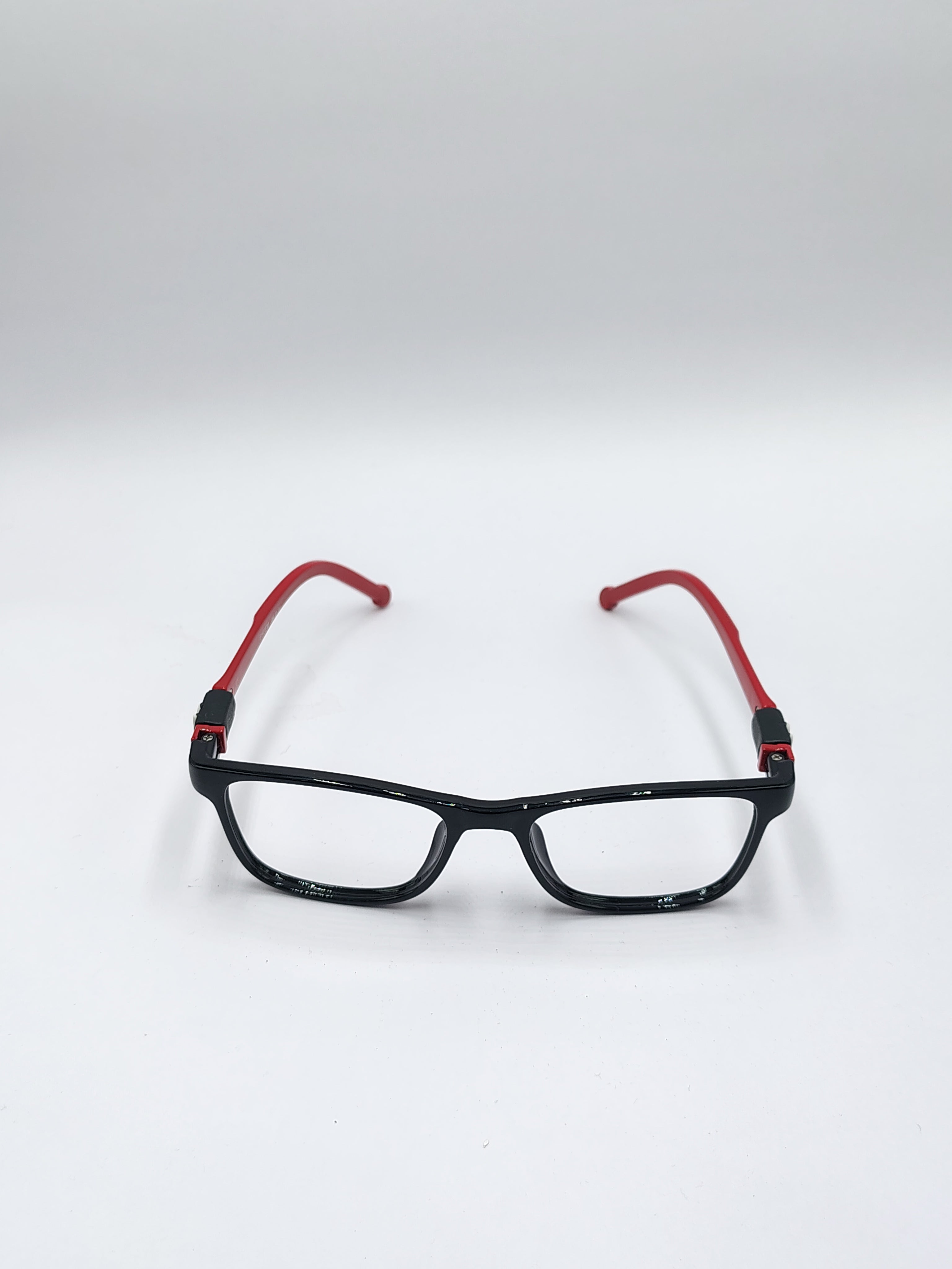 vision plus iconic red and black frame