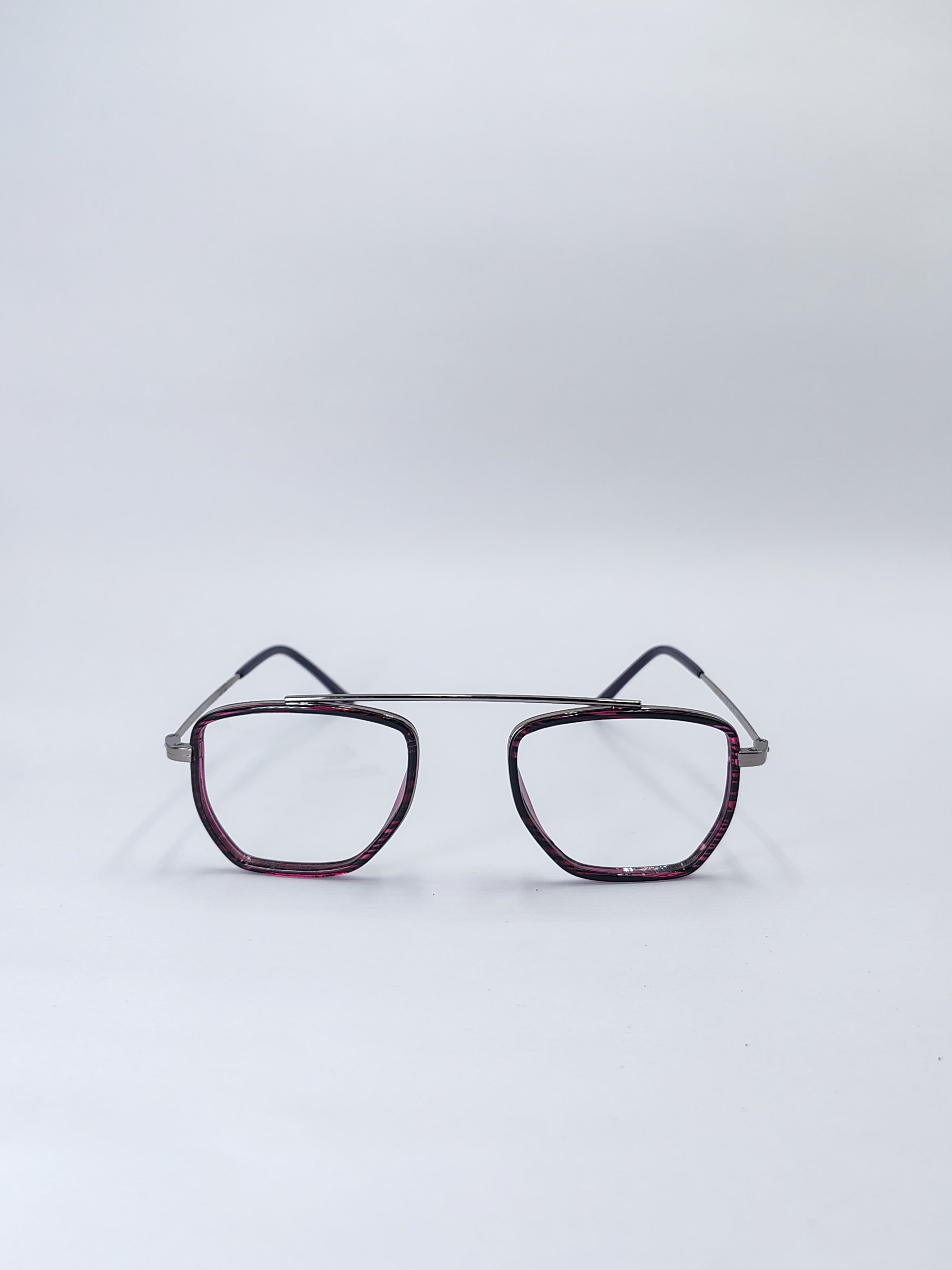vision plus dynamic purple metal frame