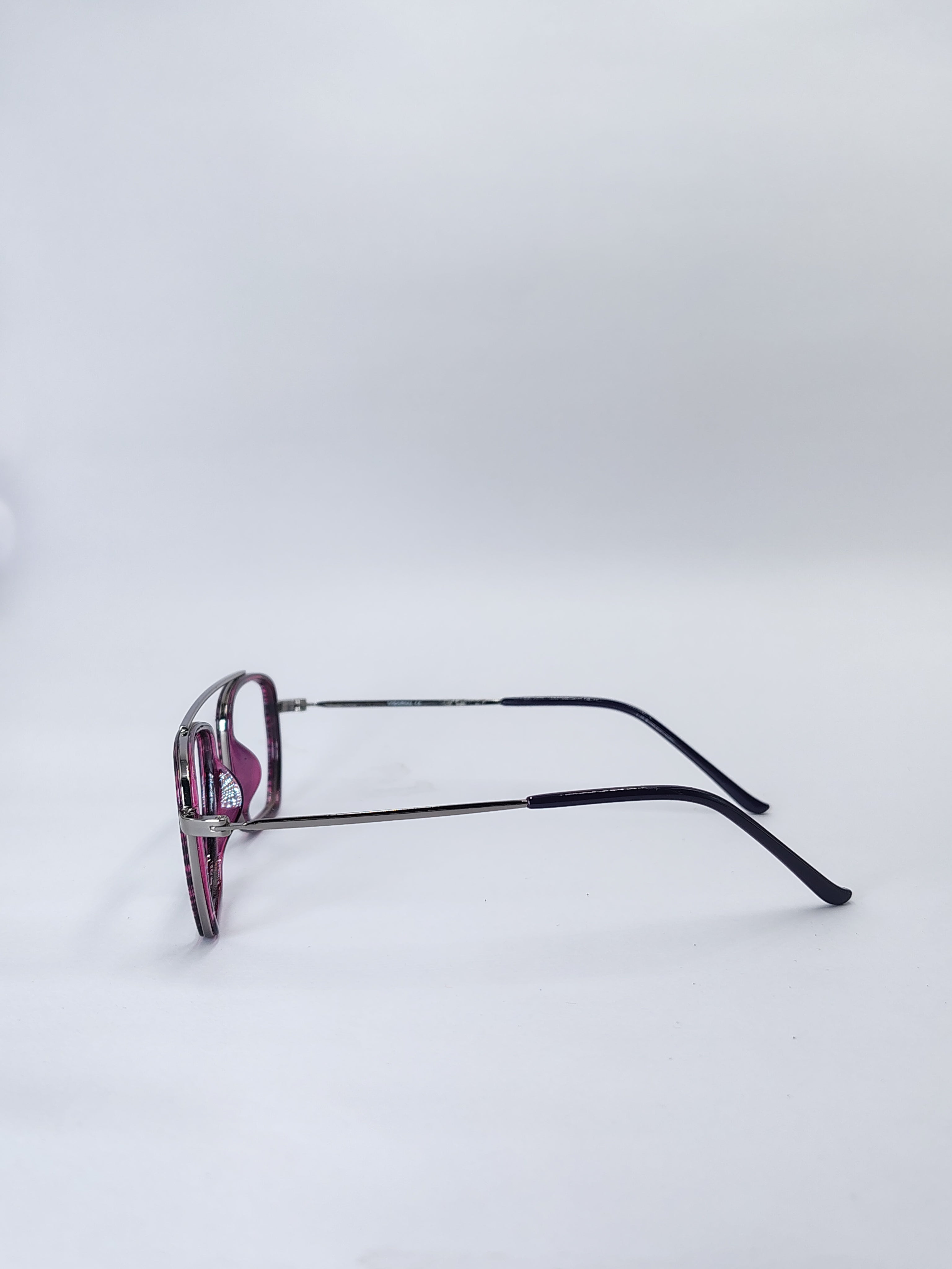 vision plus dynamic purple metal frame