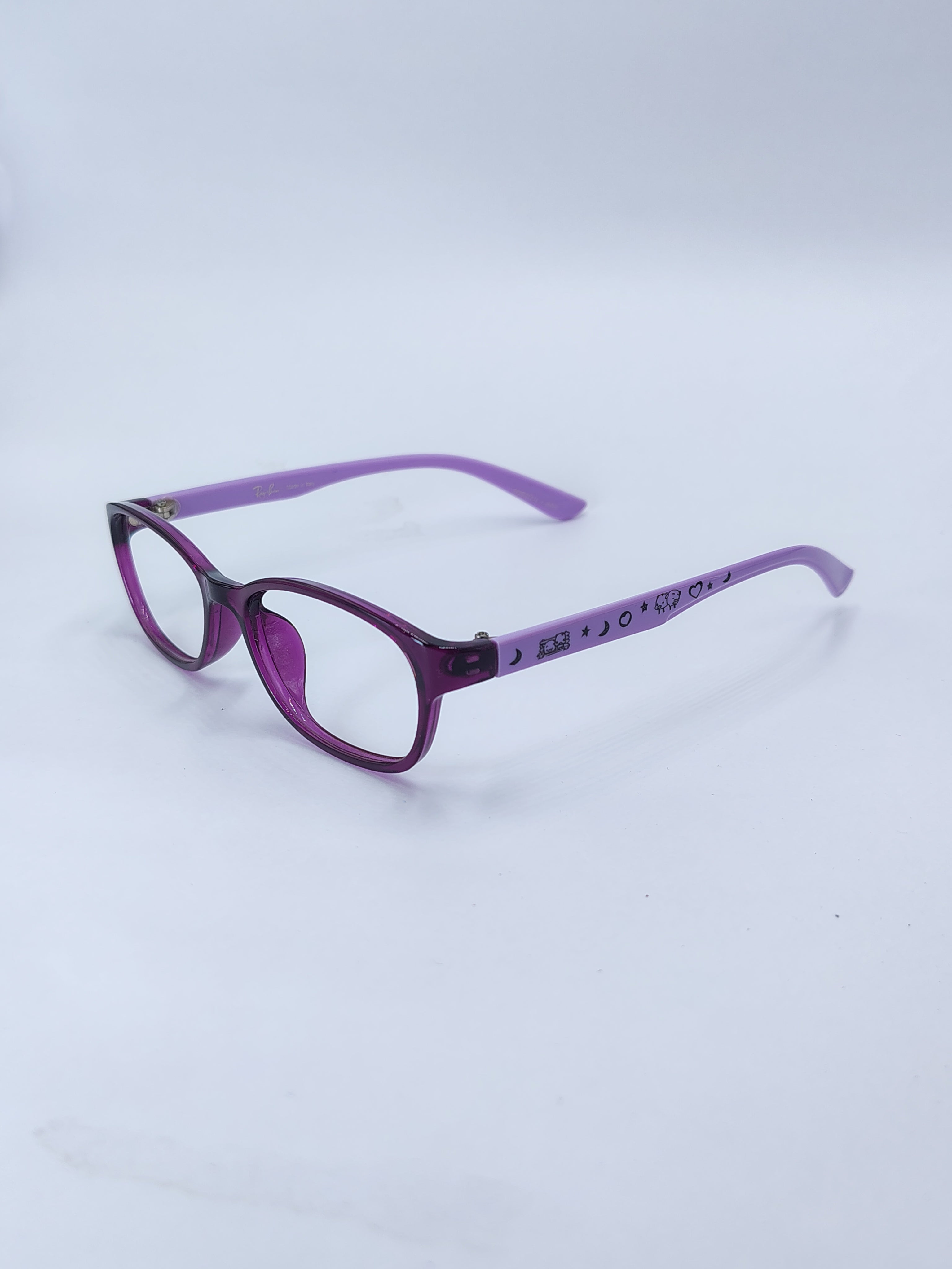 vision plus dark purple and gloss frame