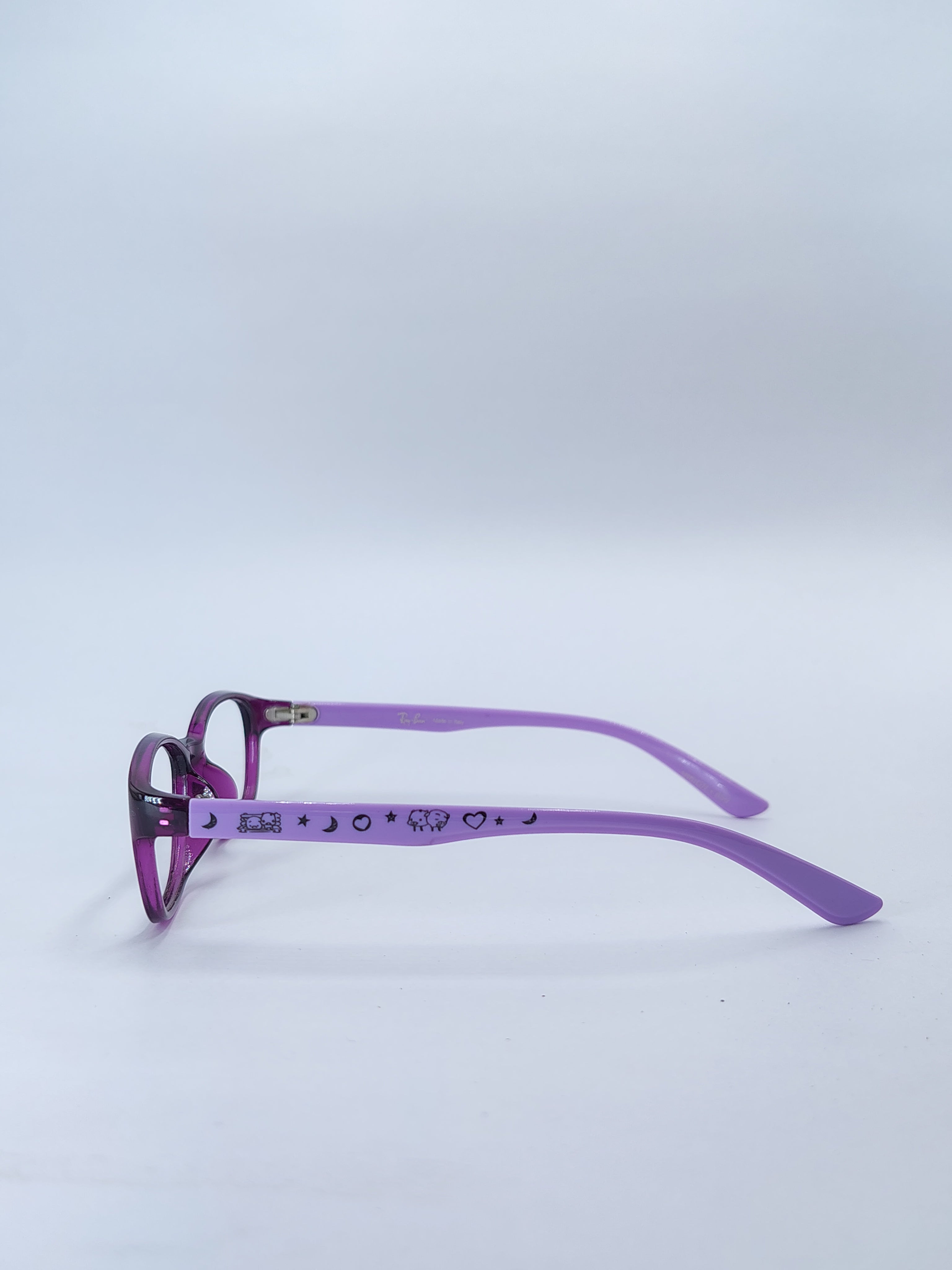 vision plus dark purple and gloss frame