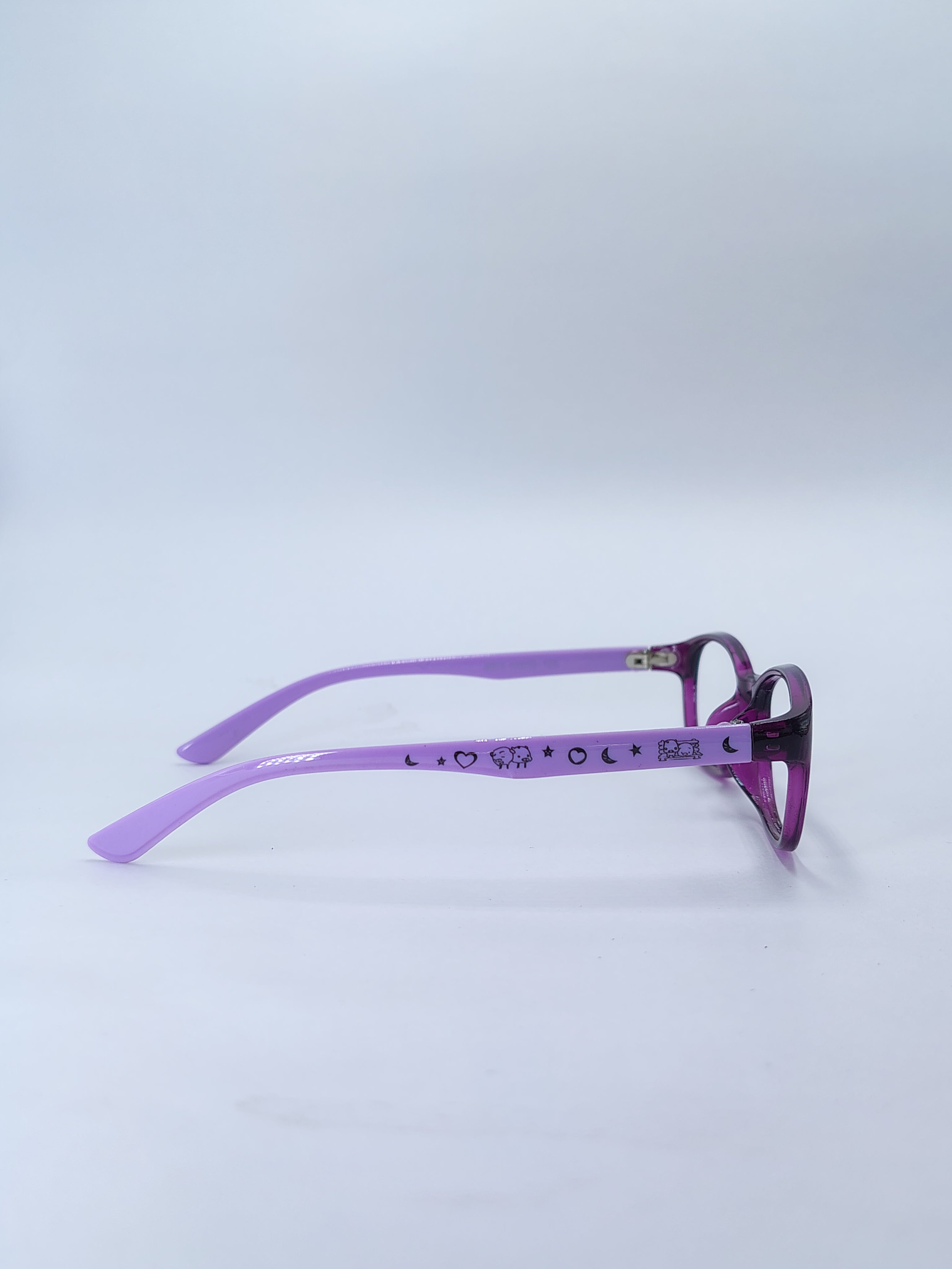 vision plus dark purple and gloss frame