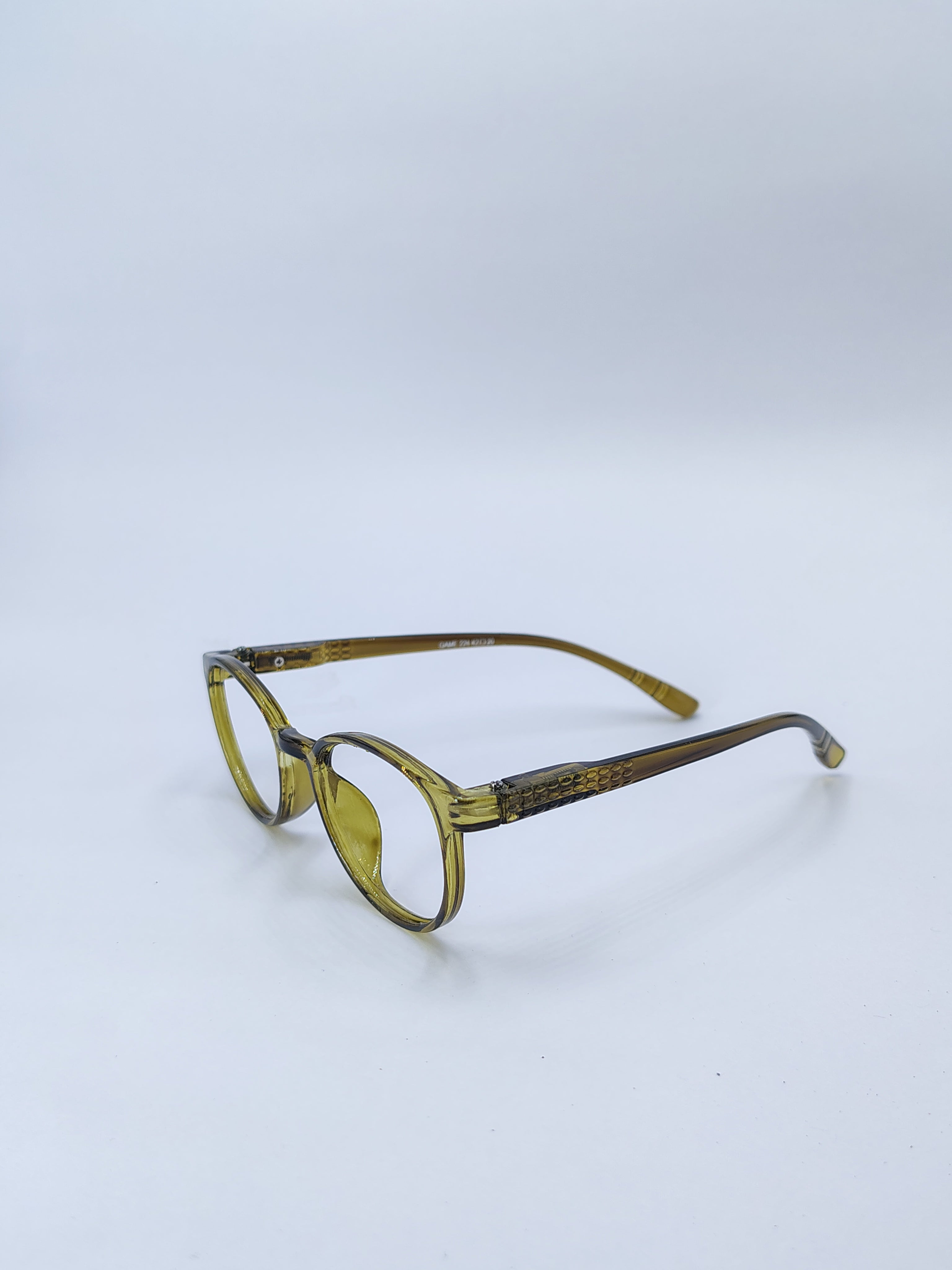 vision plus glossy olive green  frame
