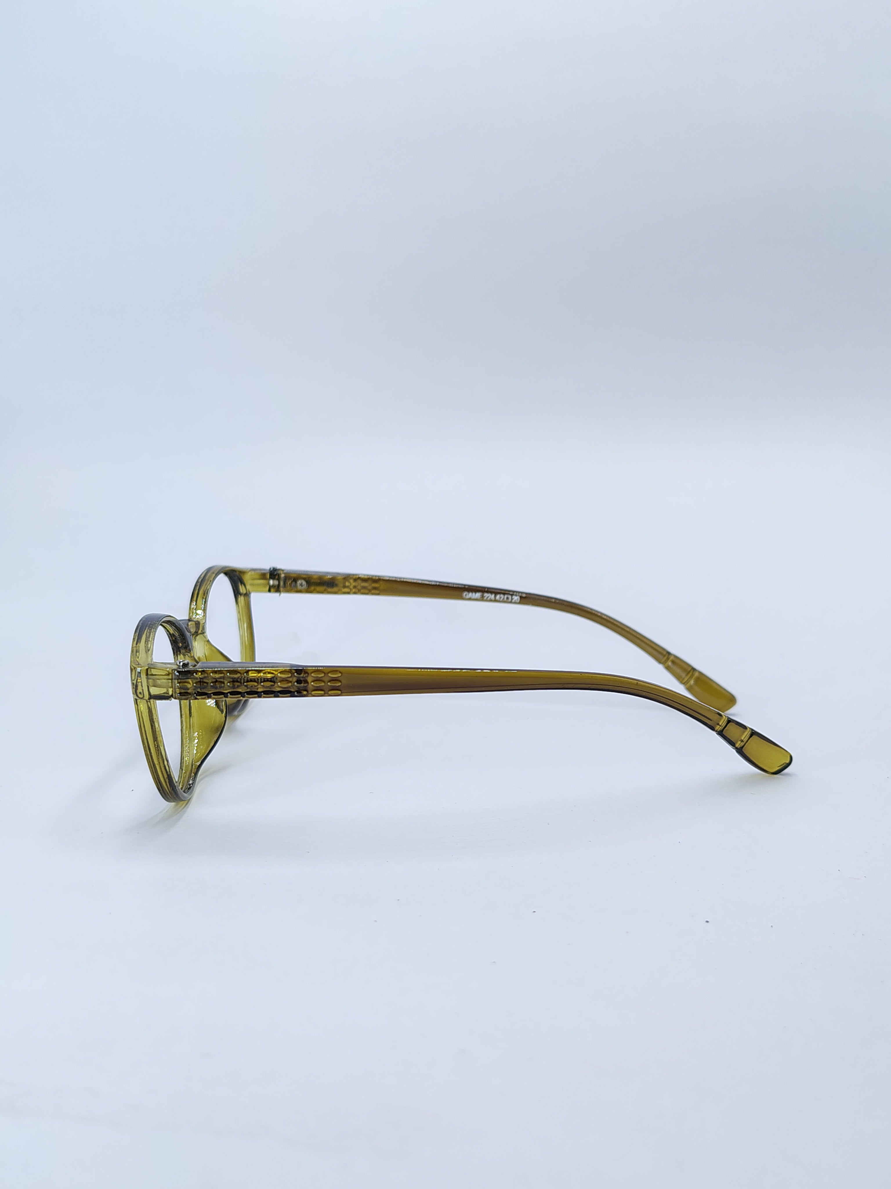 vision plus glossy olive green  frame