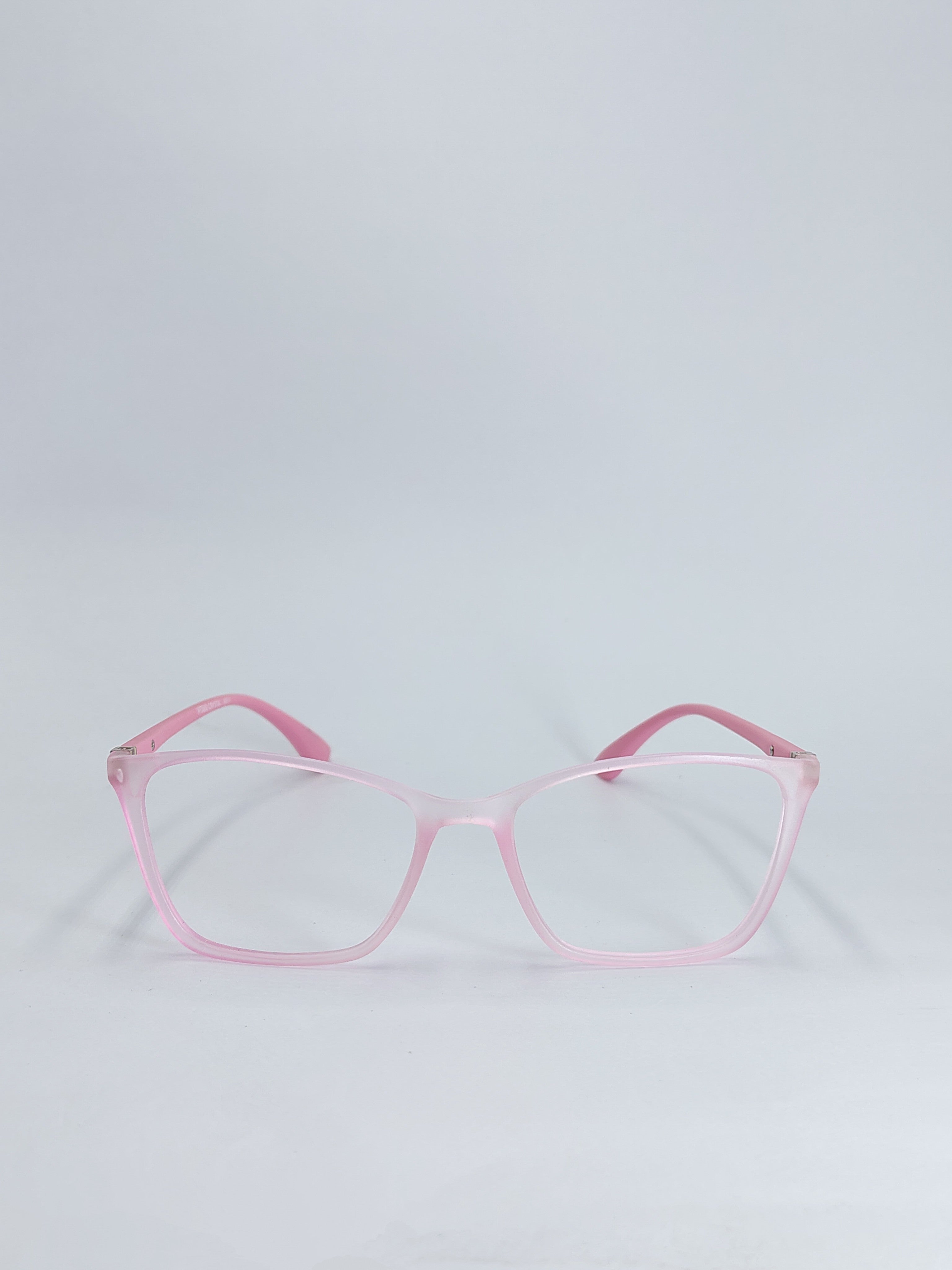 vision plus hybrid matte pink frame