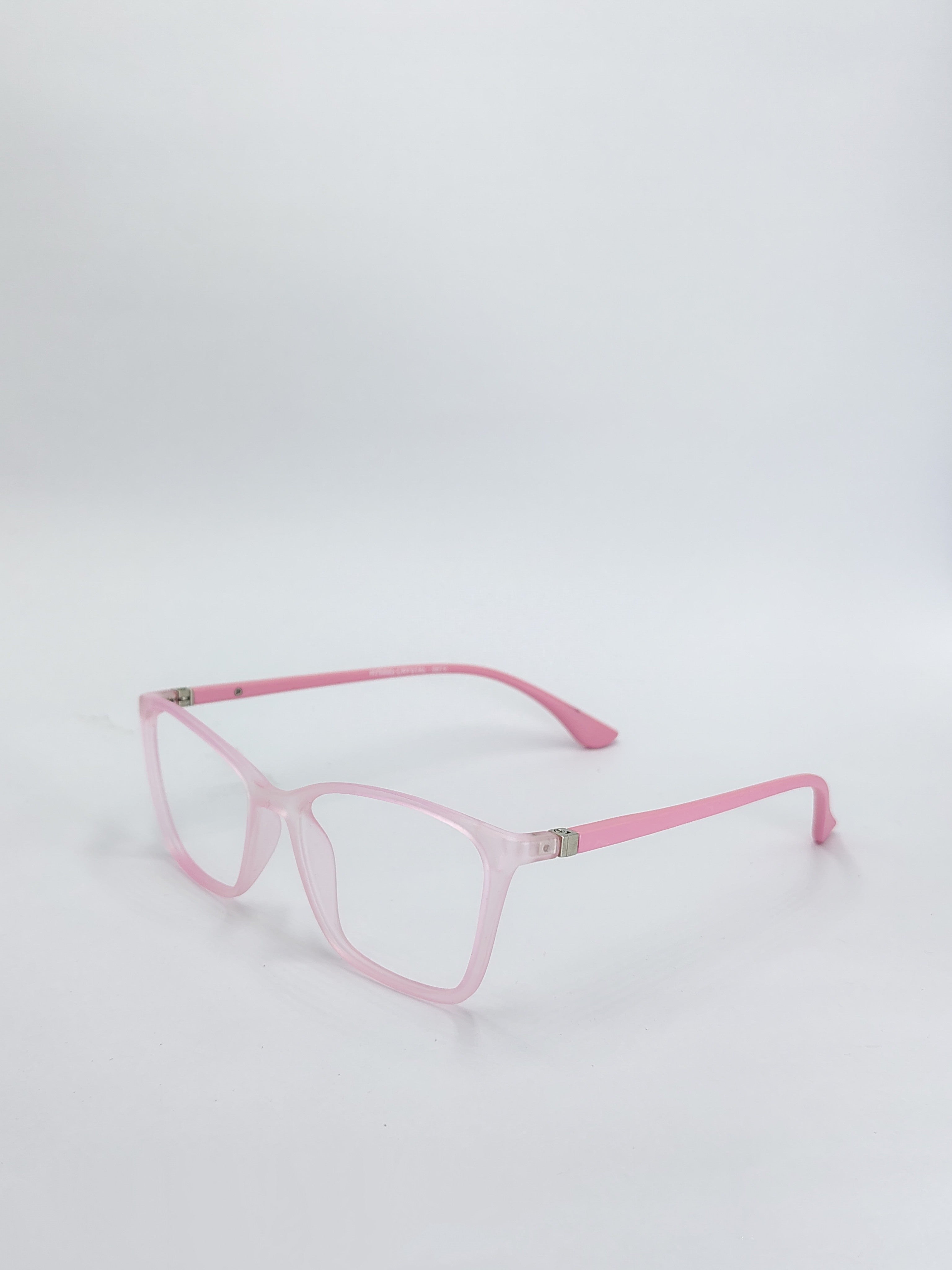 vision plus hybrid matte pink frame