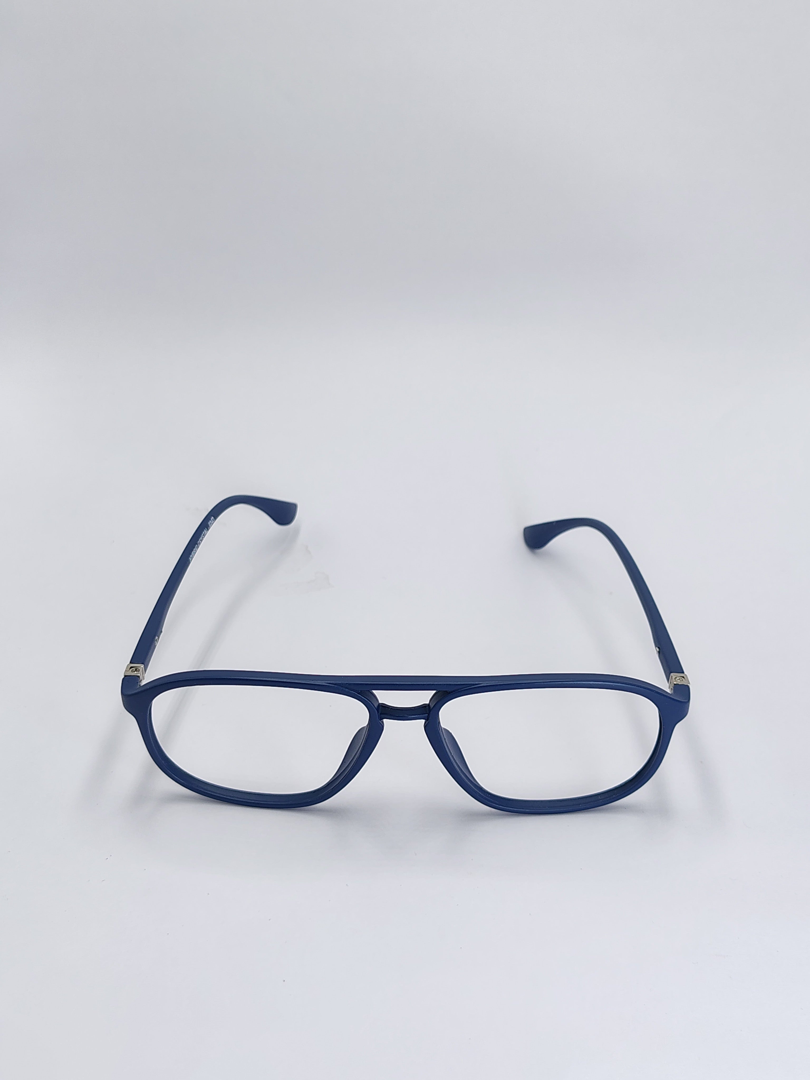 vision plus hybrid matte dark blue frame