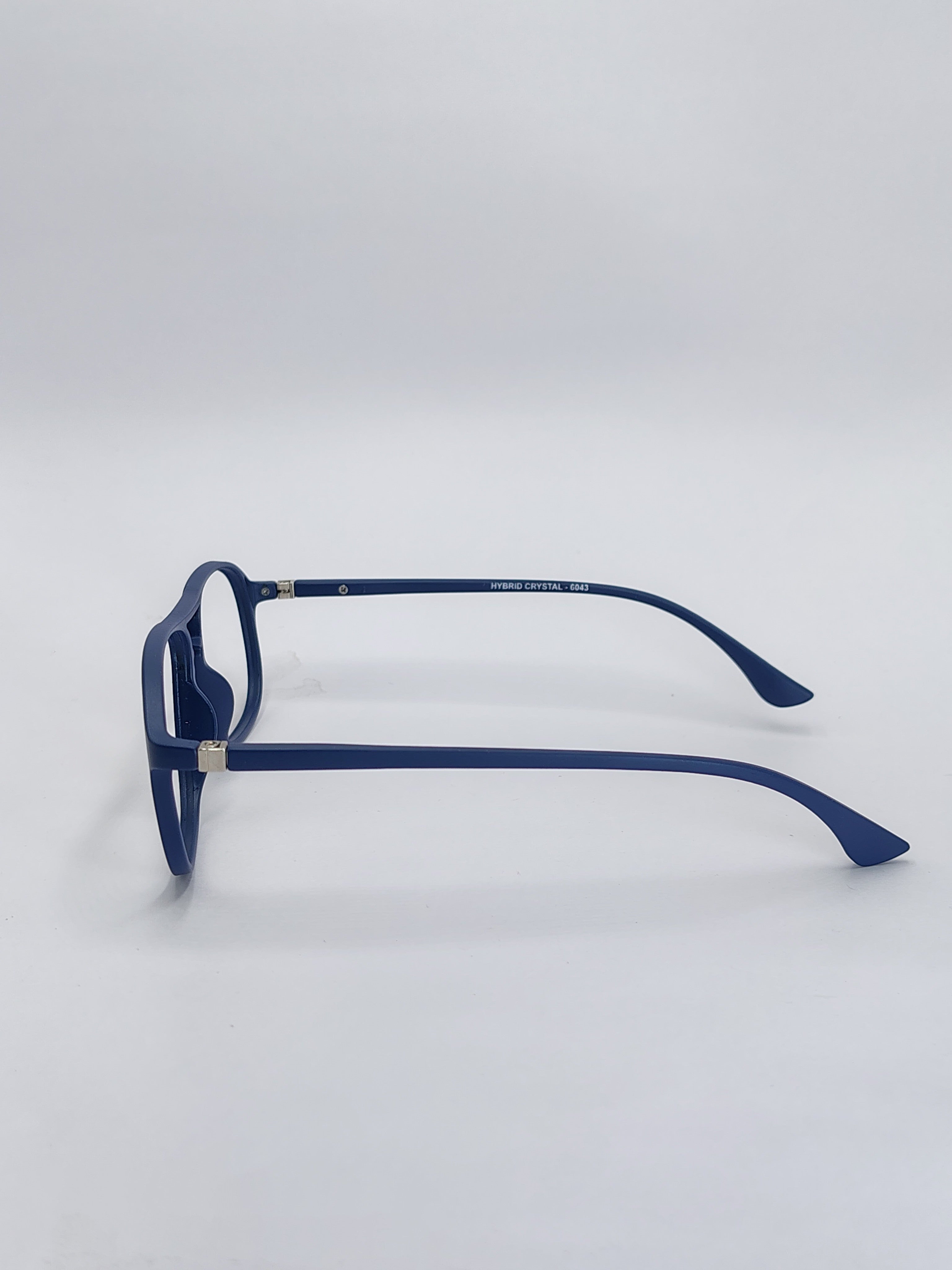 vision plus hybrid matte dark blue frame