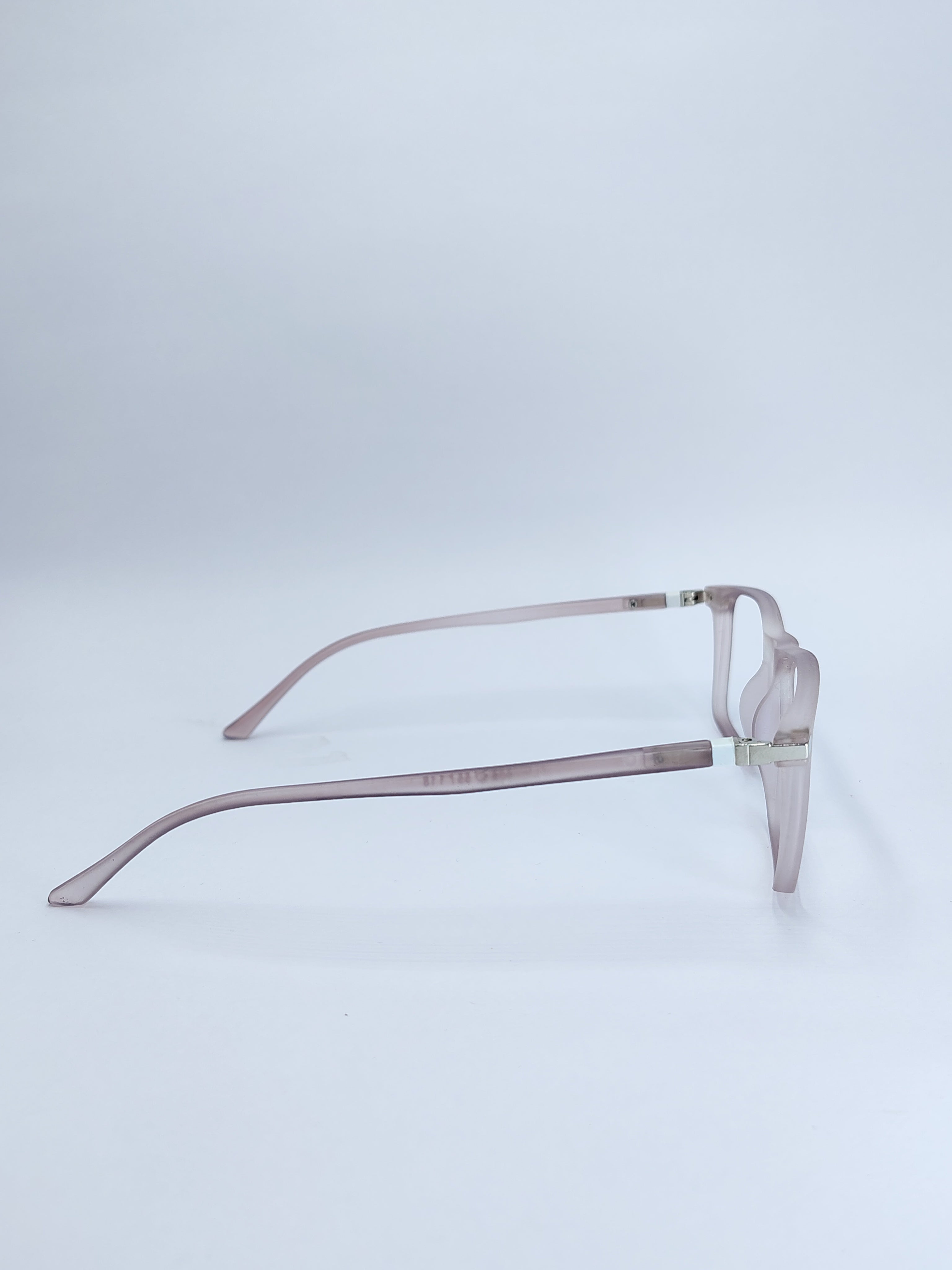 vision plus fly matte dusty rose frame