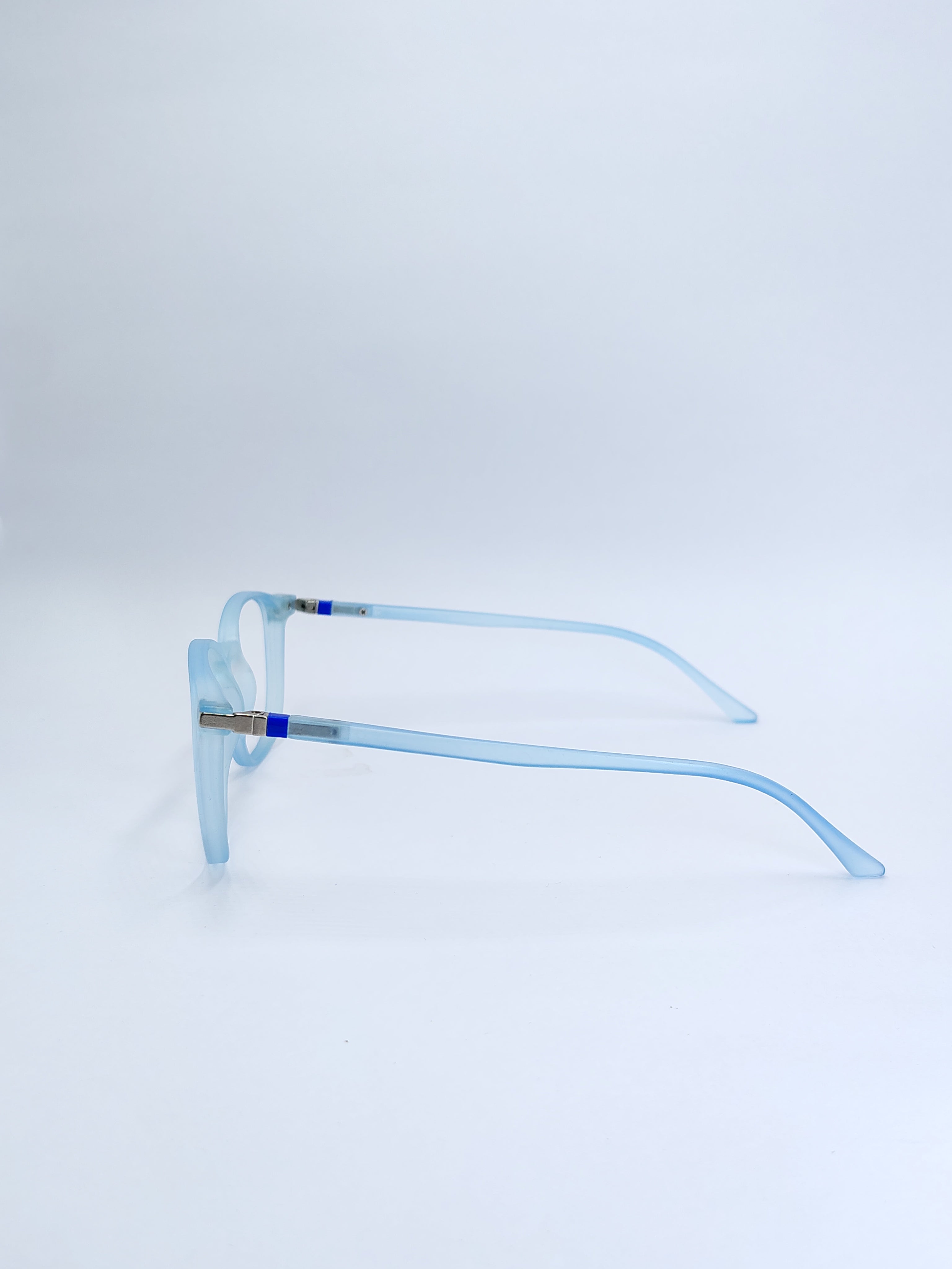 vision plus fly light blue frame