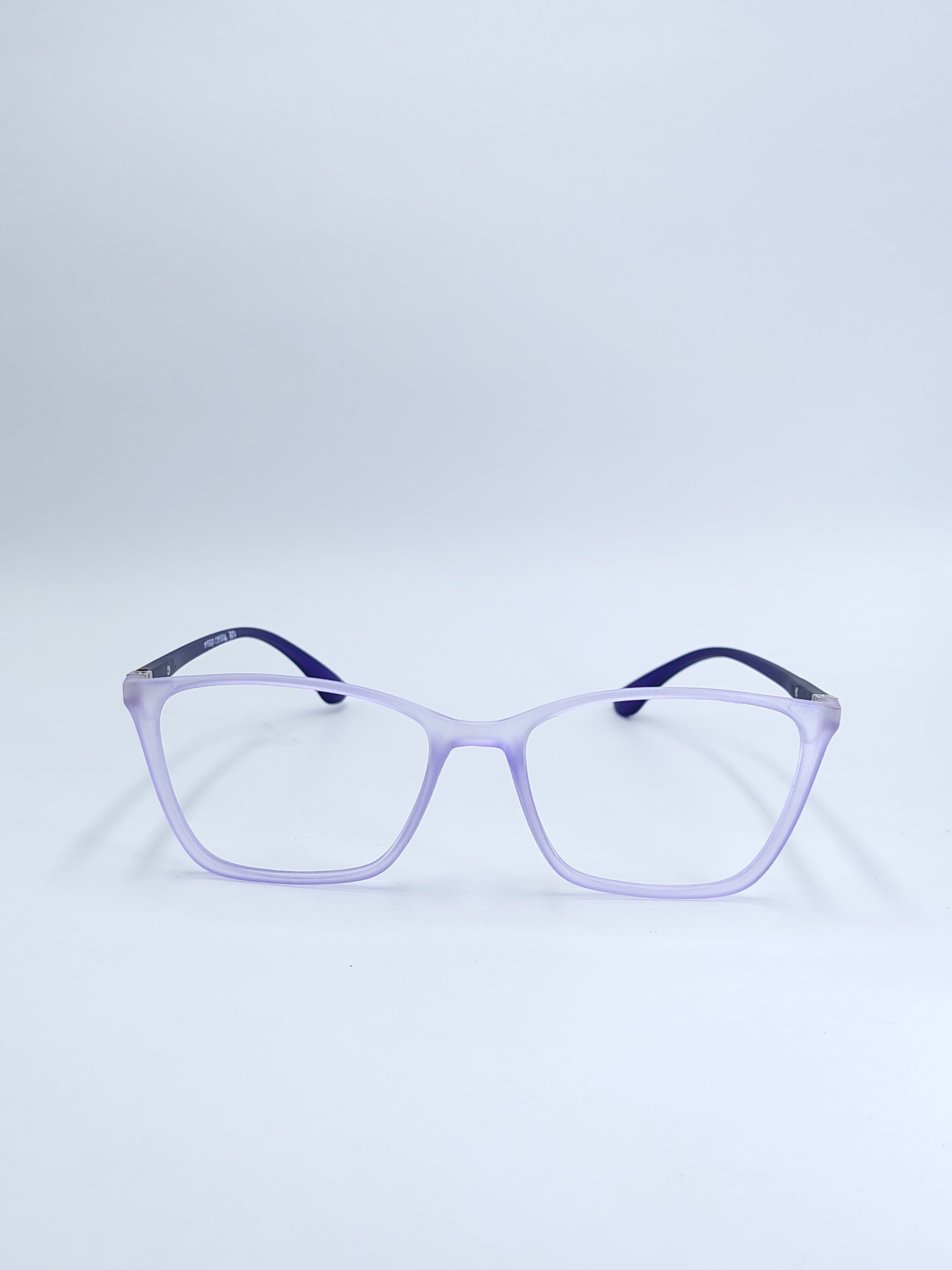 vision plus hybrid crystal matte dual purple frame