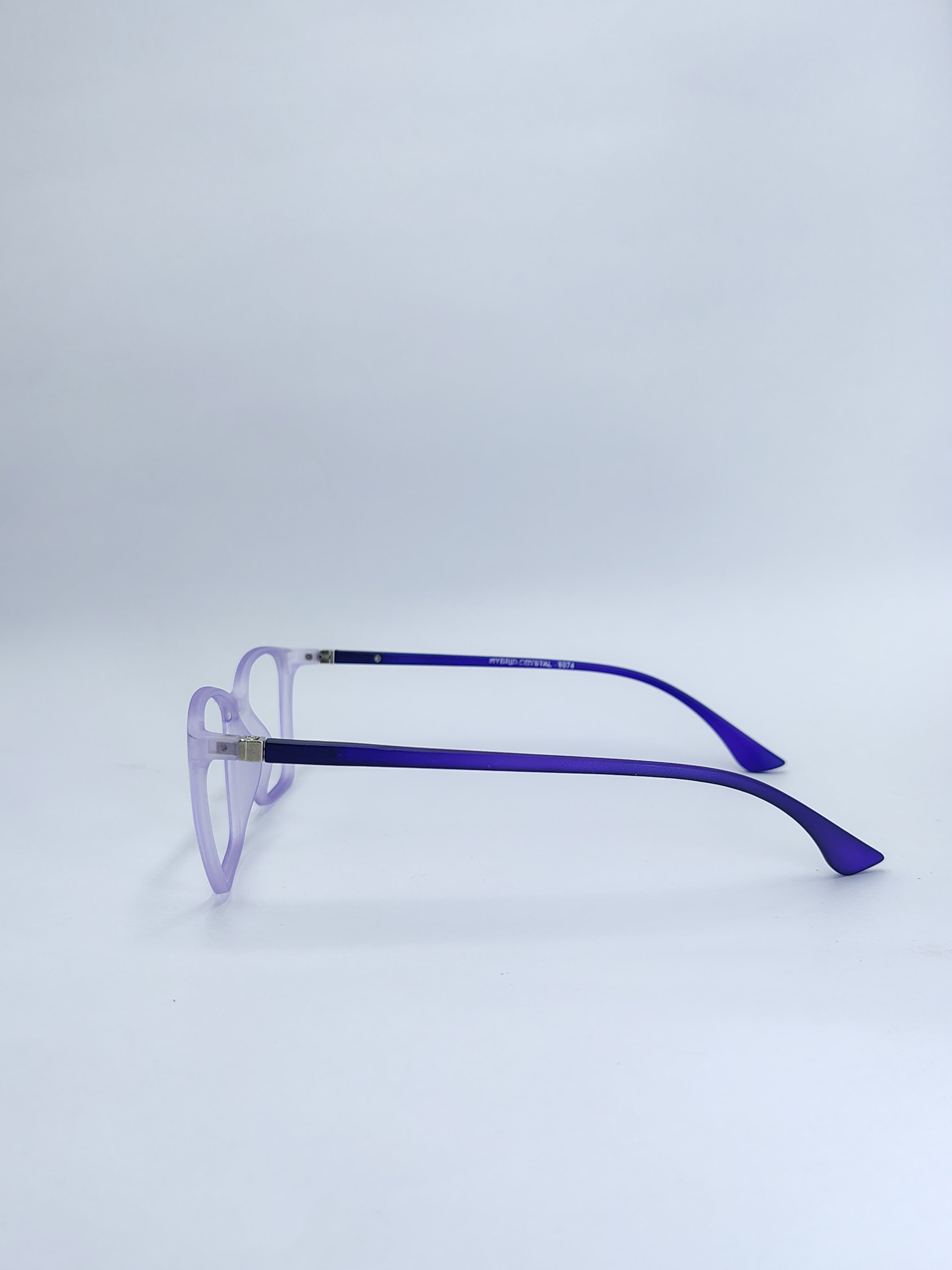 vision plus hybrid crystal matte dual purple frame