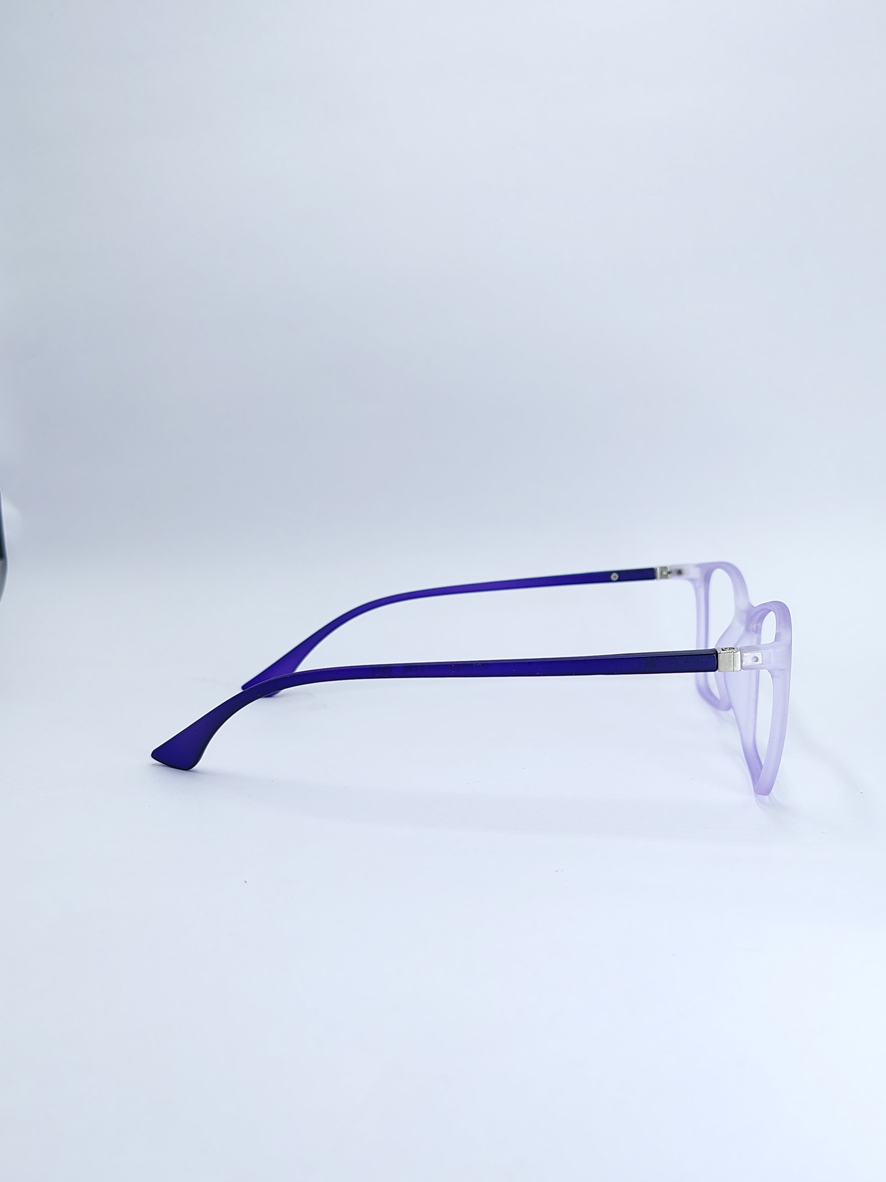 vision plus hybrid crystal matte dual purple frame