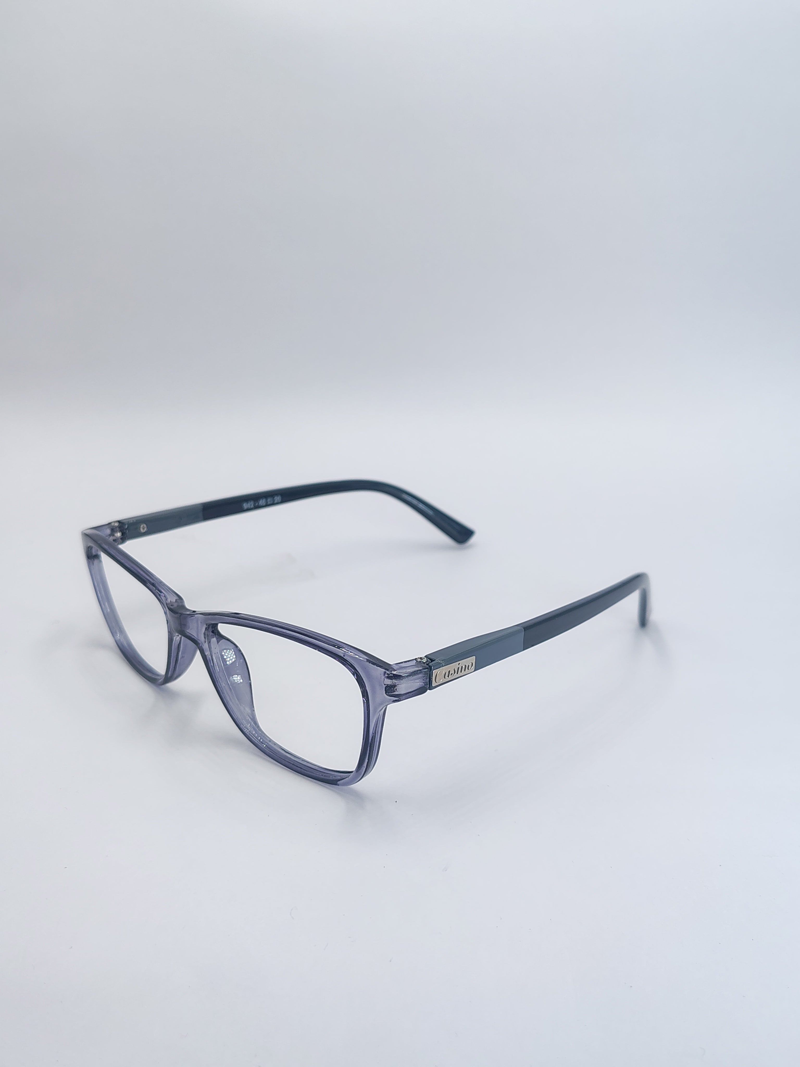 vision plus casino crystal gray and black frame