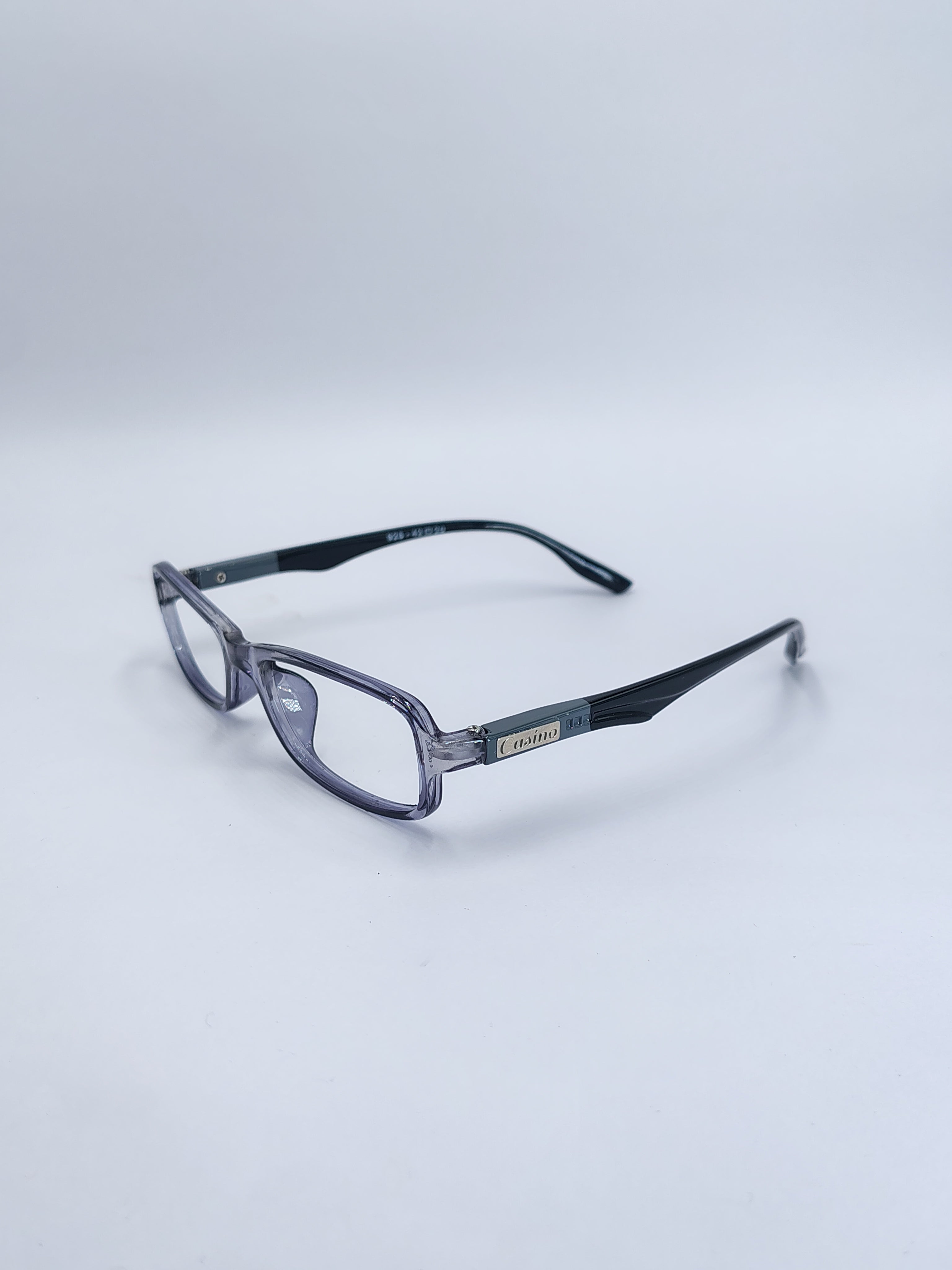 vision plus casino crystal gray and black frame