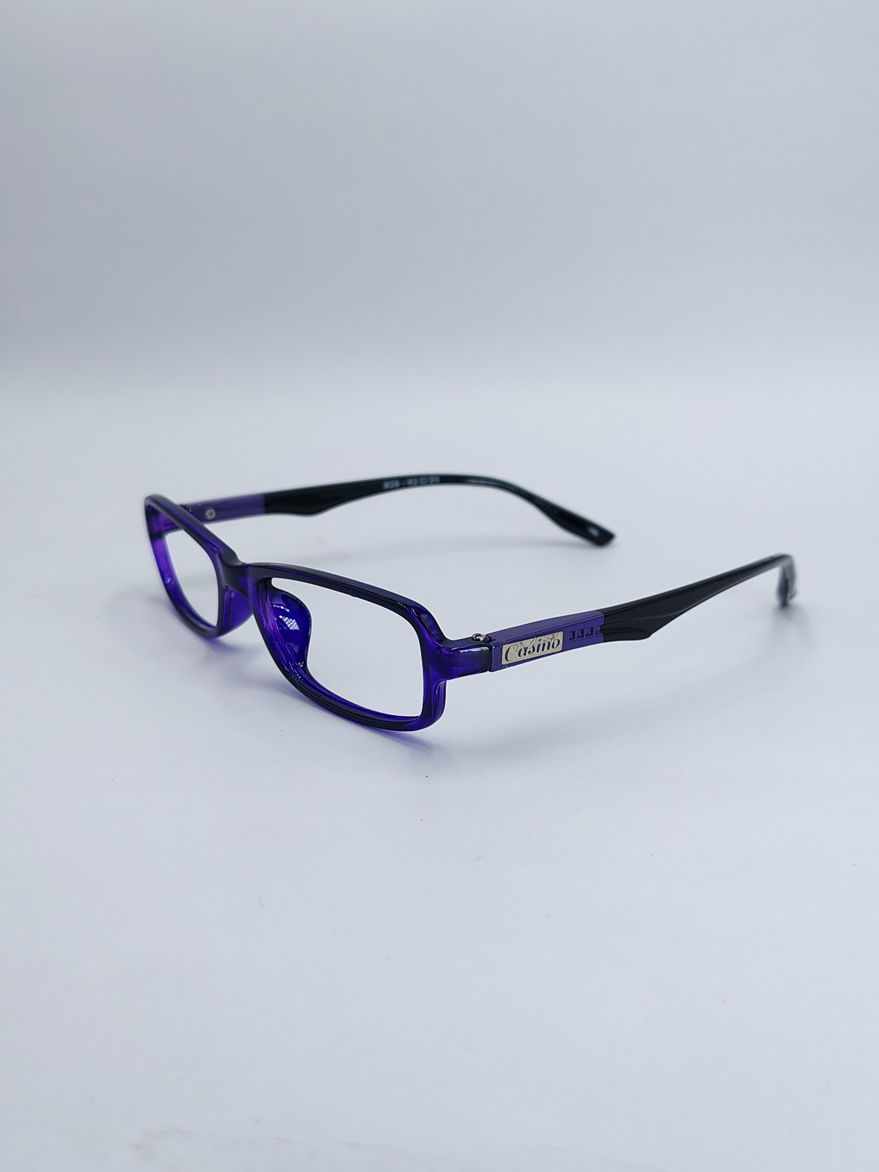 vision plus casino gloss purple and black frame