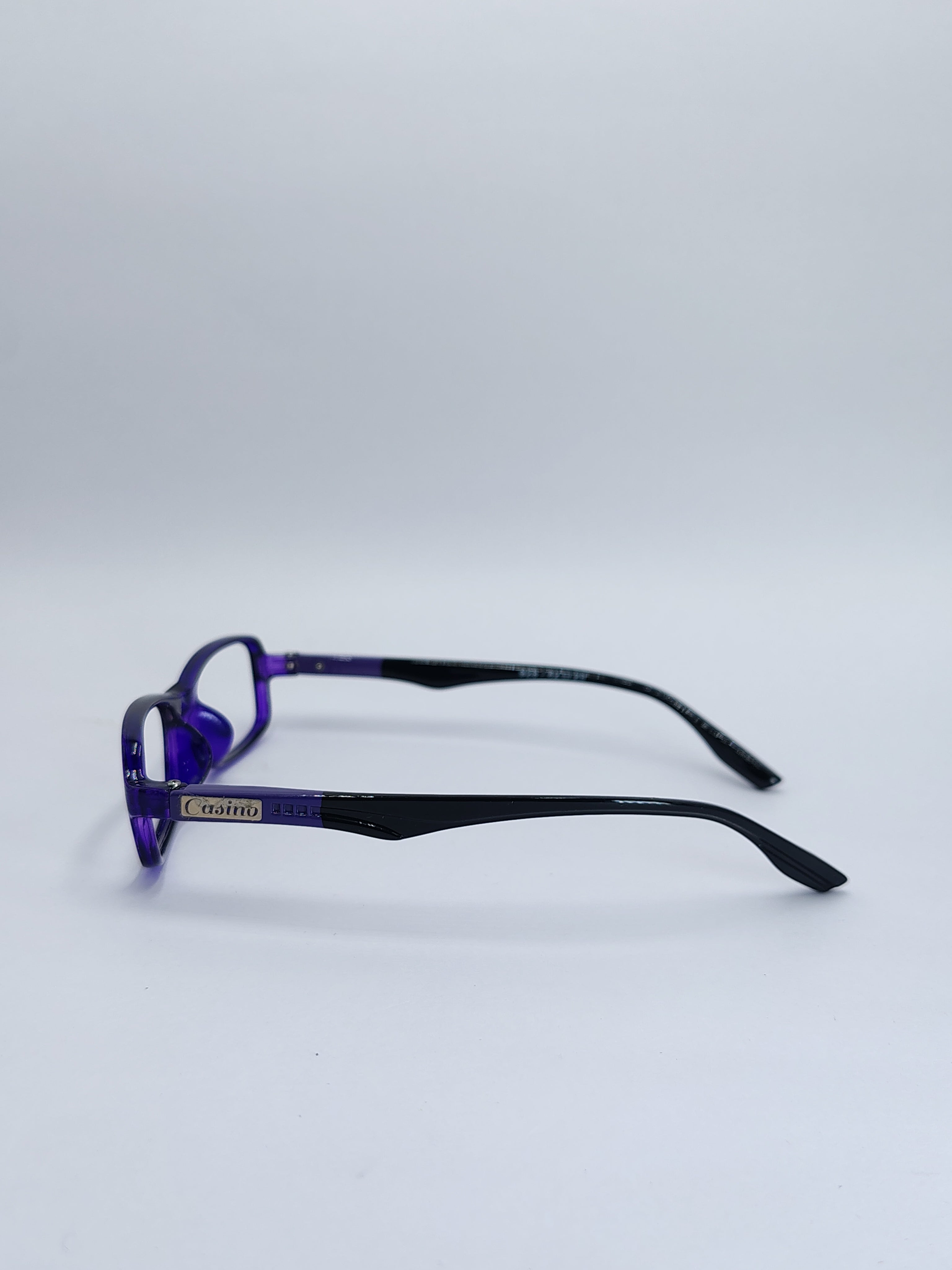 vision plus casino gloss purple and black frame