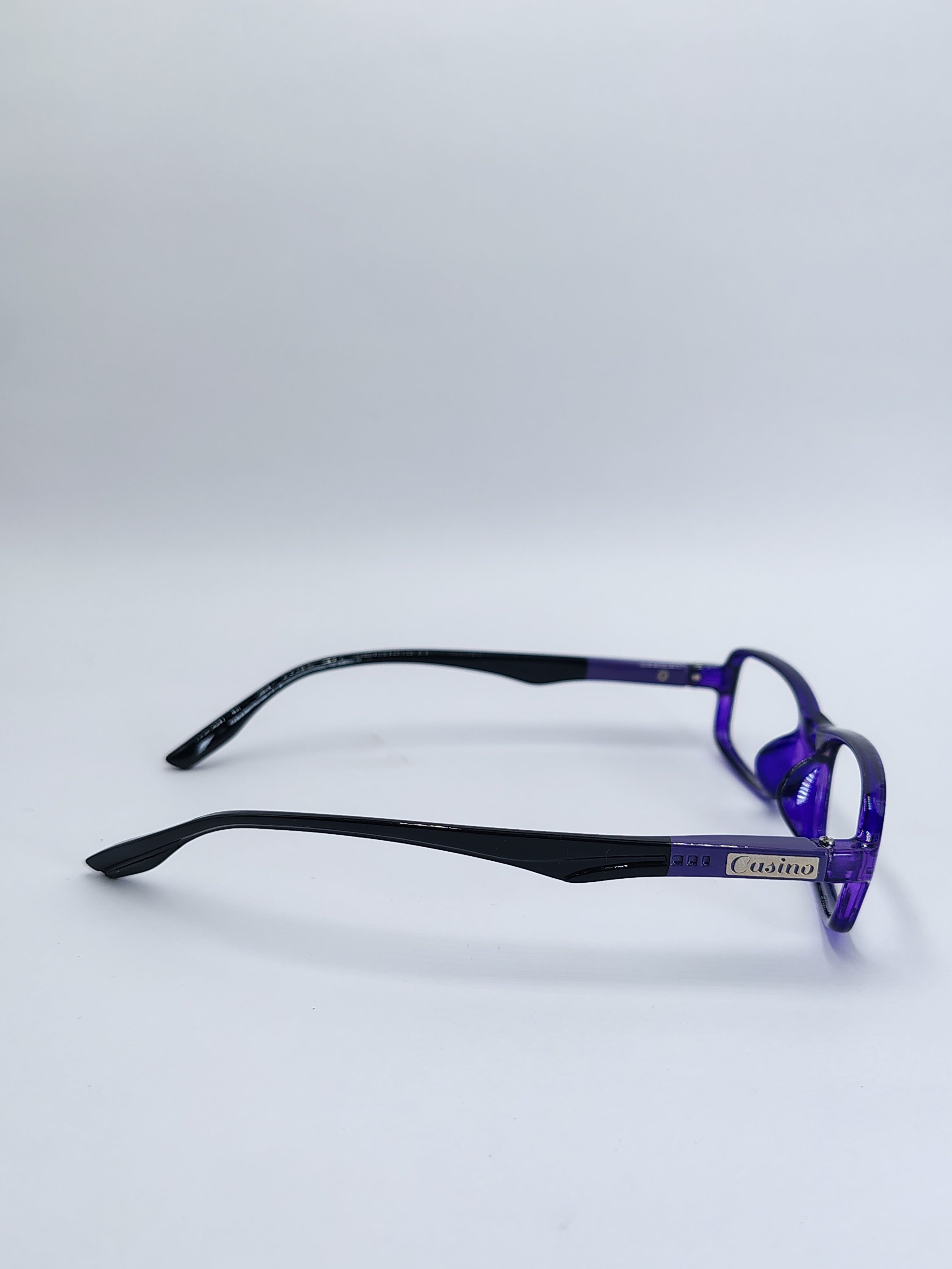 vision plus casino gloss purple and black frame